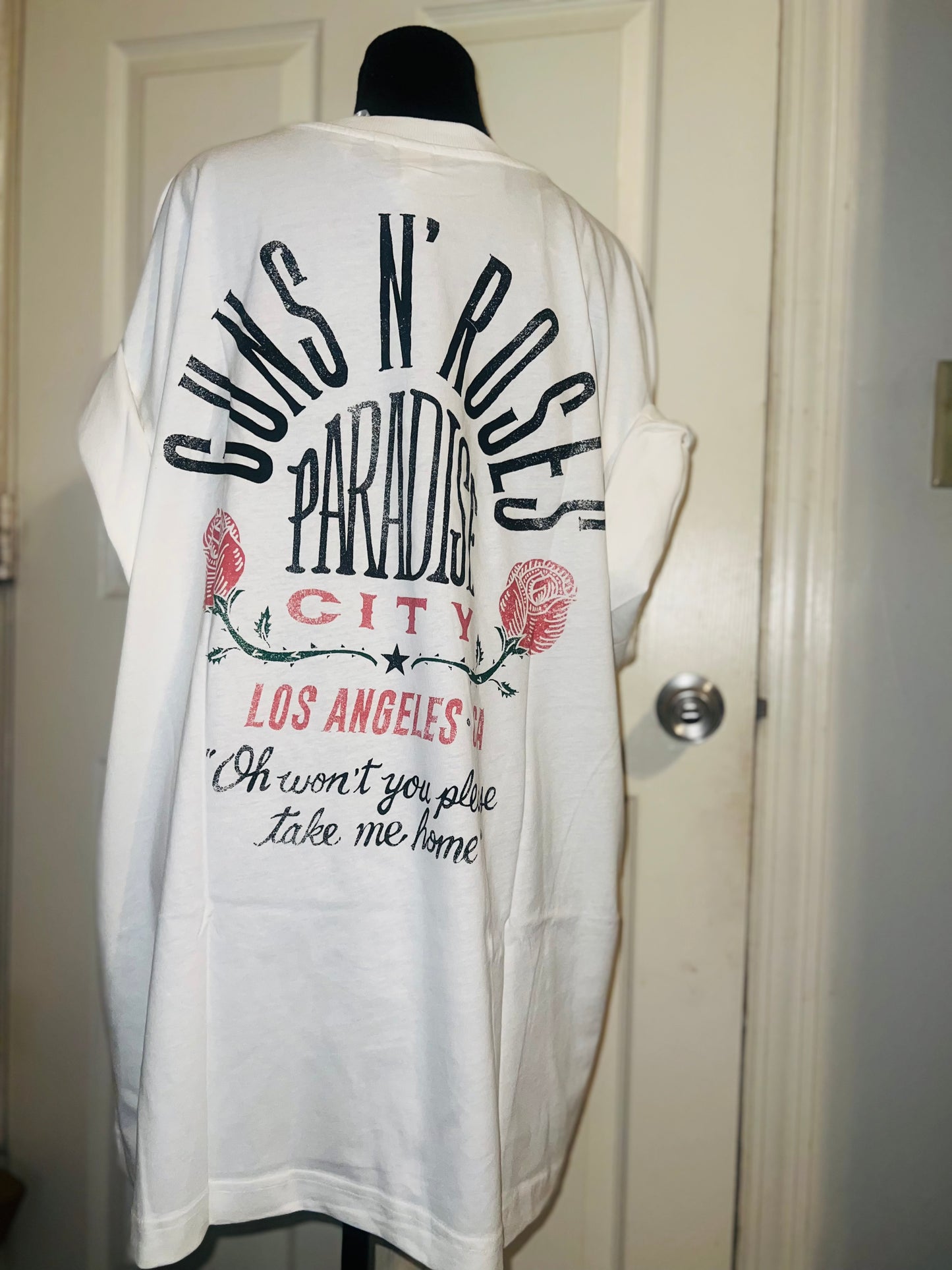Guns N’ Roses Double Sided Oversized Tee
