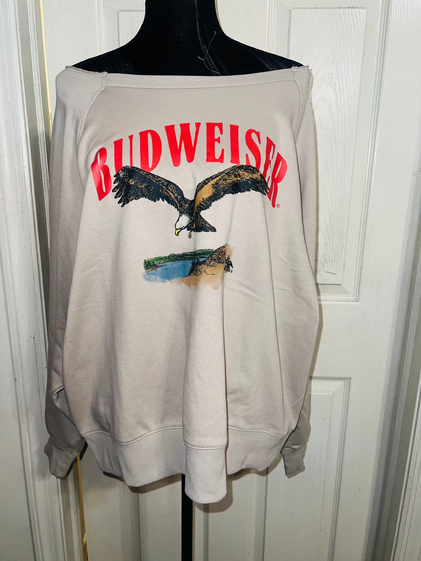 Budweiser OFTS Oversized Distressed Tee