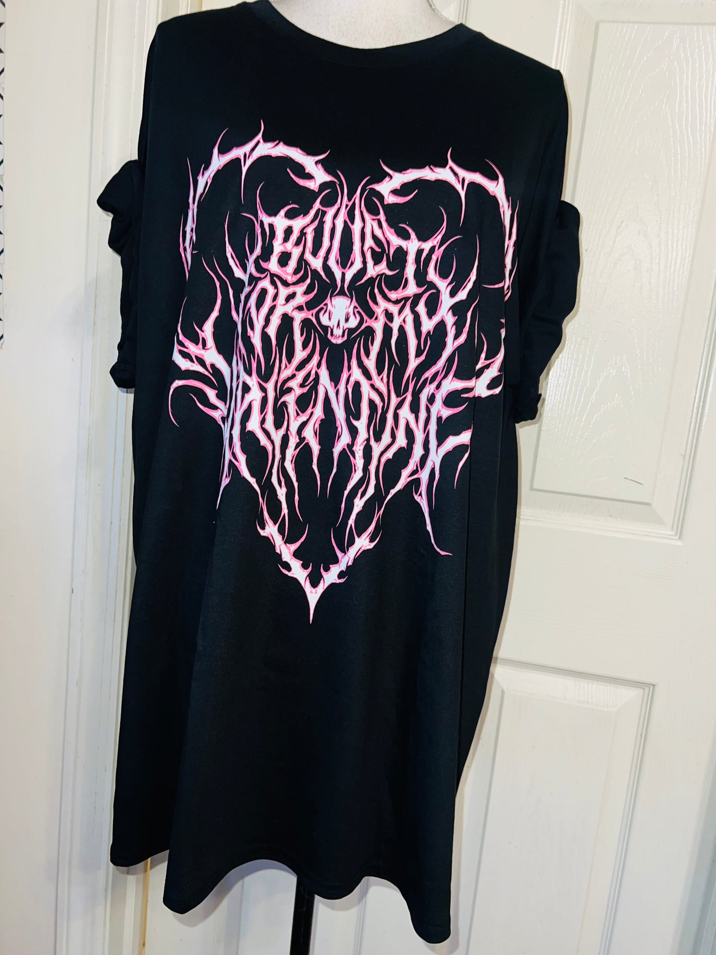 Bullet for my Valentine Oversized Distressed Tee