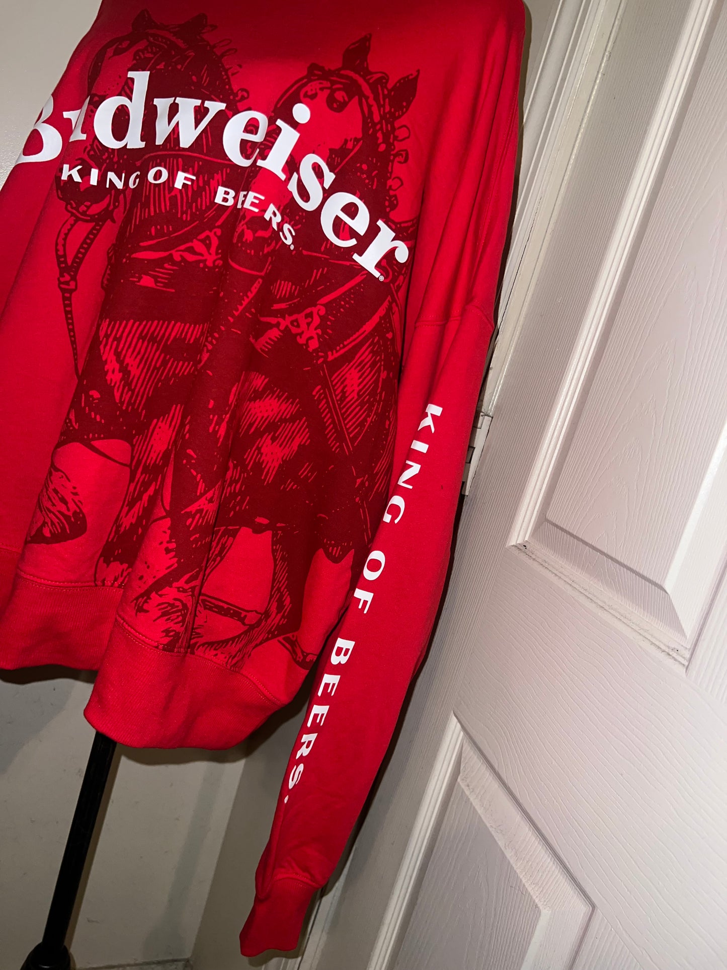 Budweiser Oversized Distressed OFTS Sweatshirt