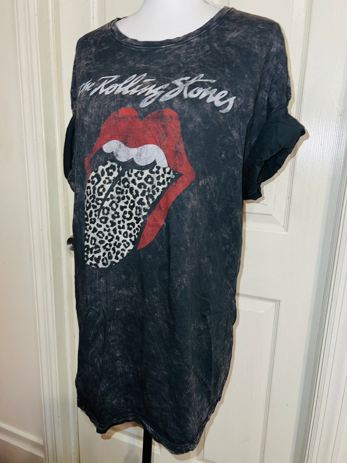 The Rolling Stones Oversized Distressed Tee