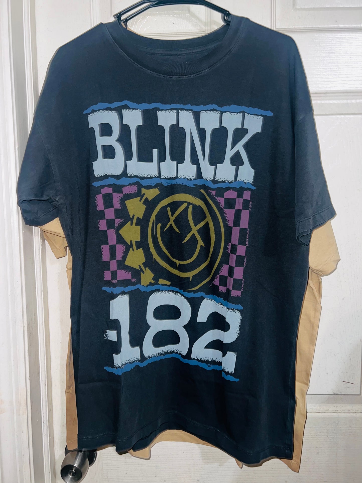 Blink 182 Oversized Distressed Tee