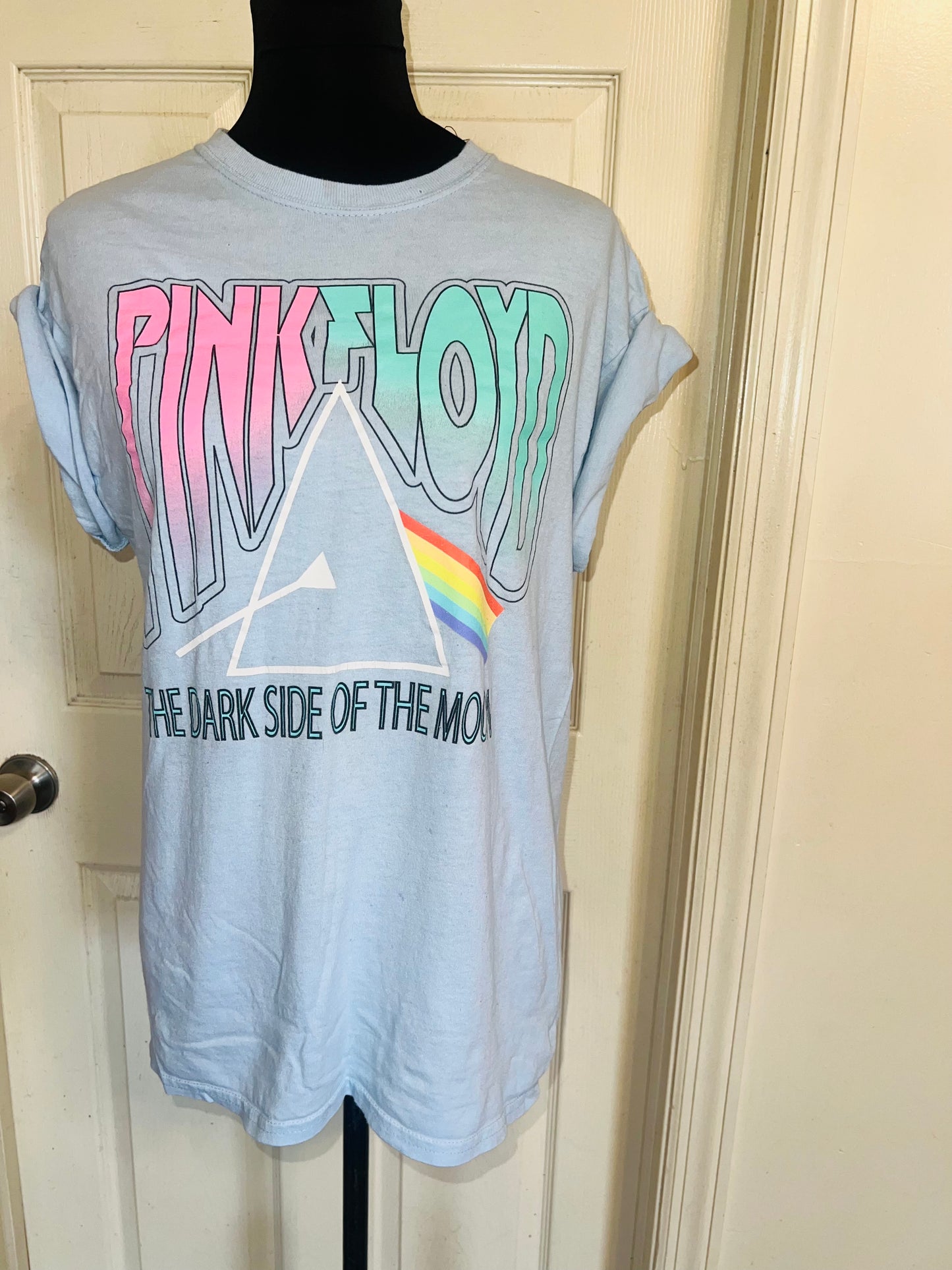 Pink Floyd Oversized Distressed Tee