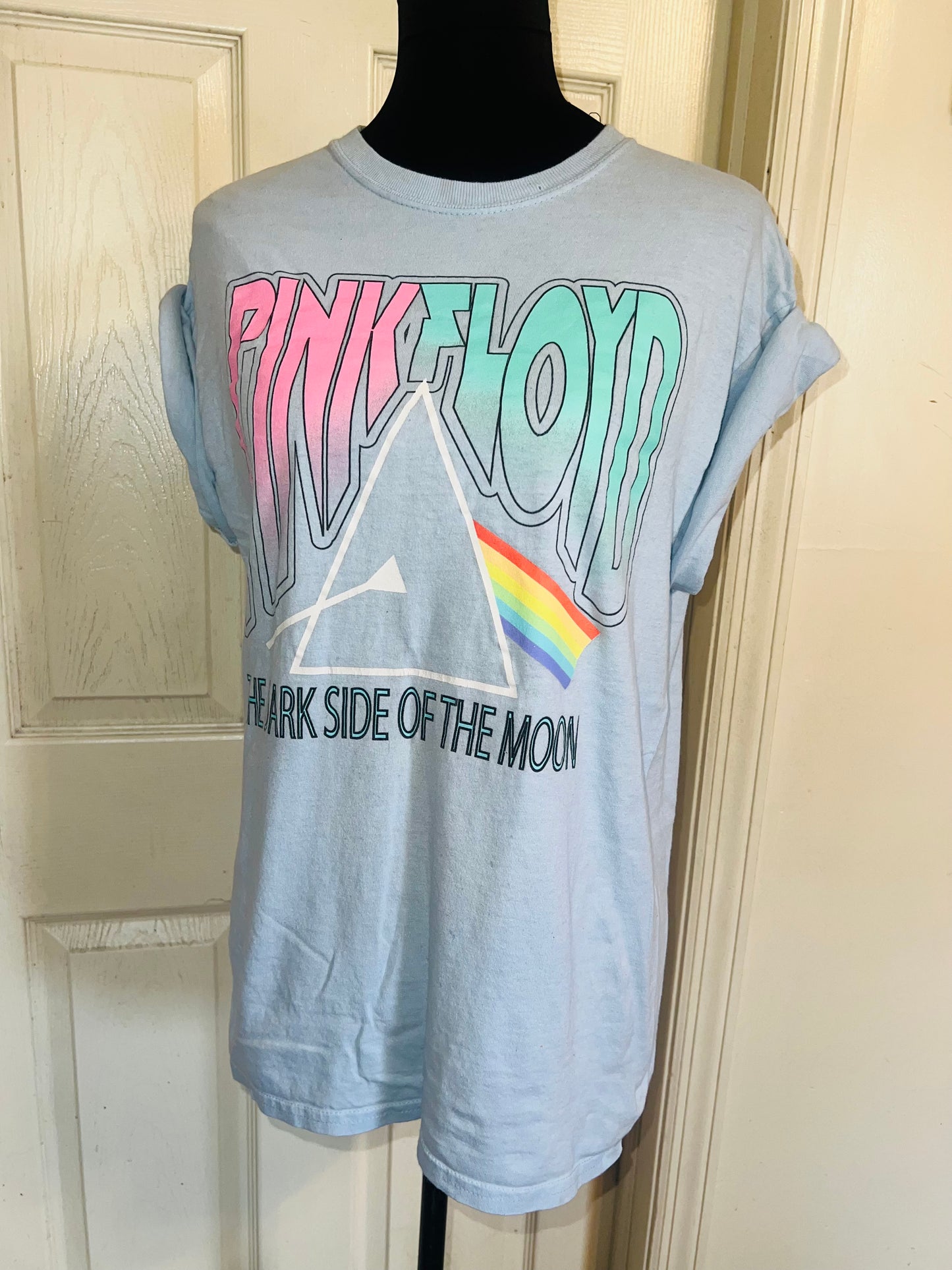 Pink Floyd Oversized Distressed Tee