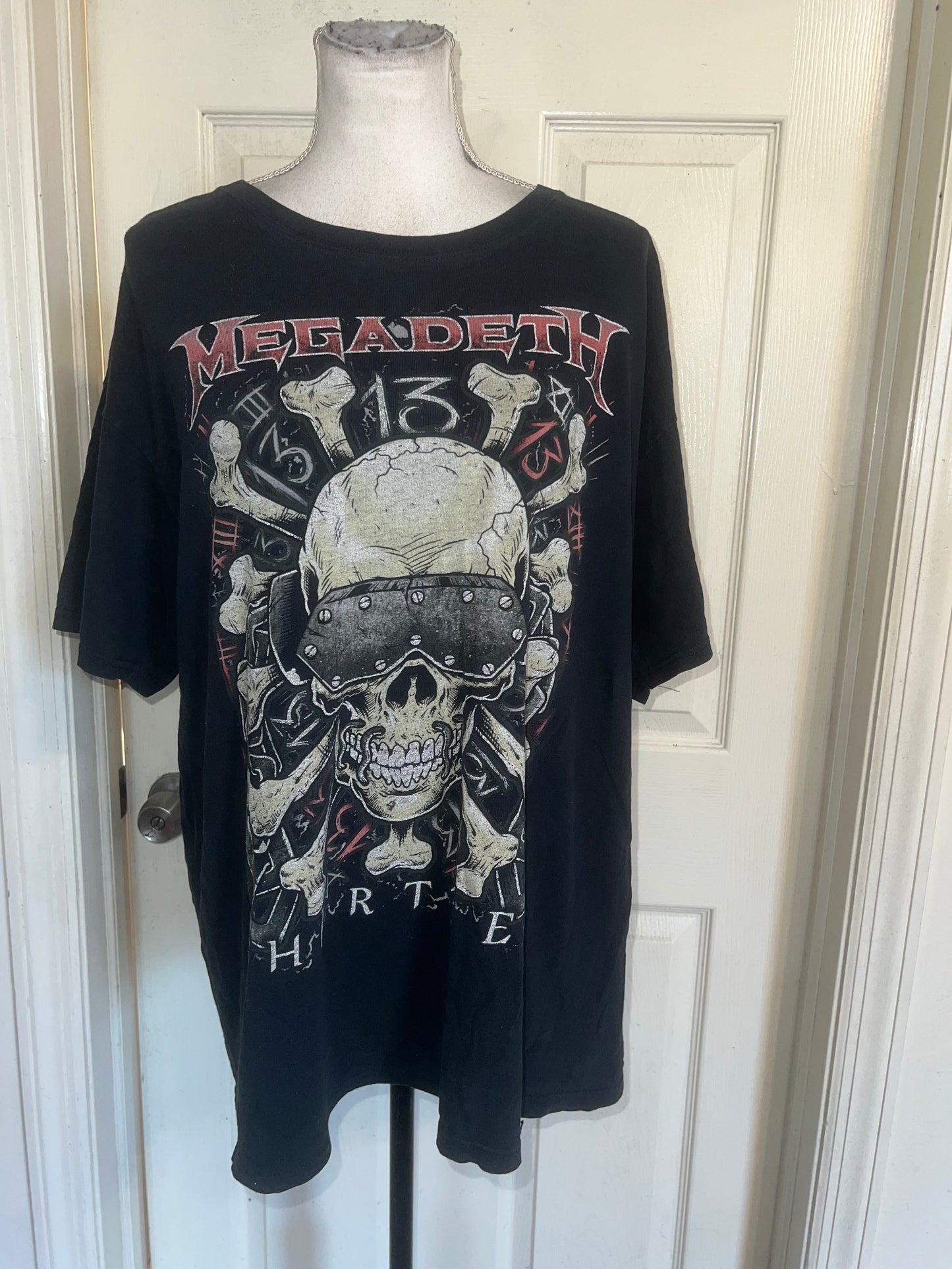 Megadeath American Vintage Oversized Distressed Tee