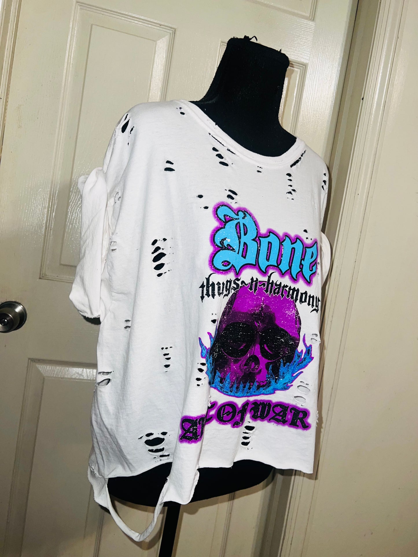 (Copy) Bone Thugs n Harmony Double Sided Oversized Distressed Tee