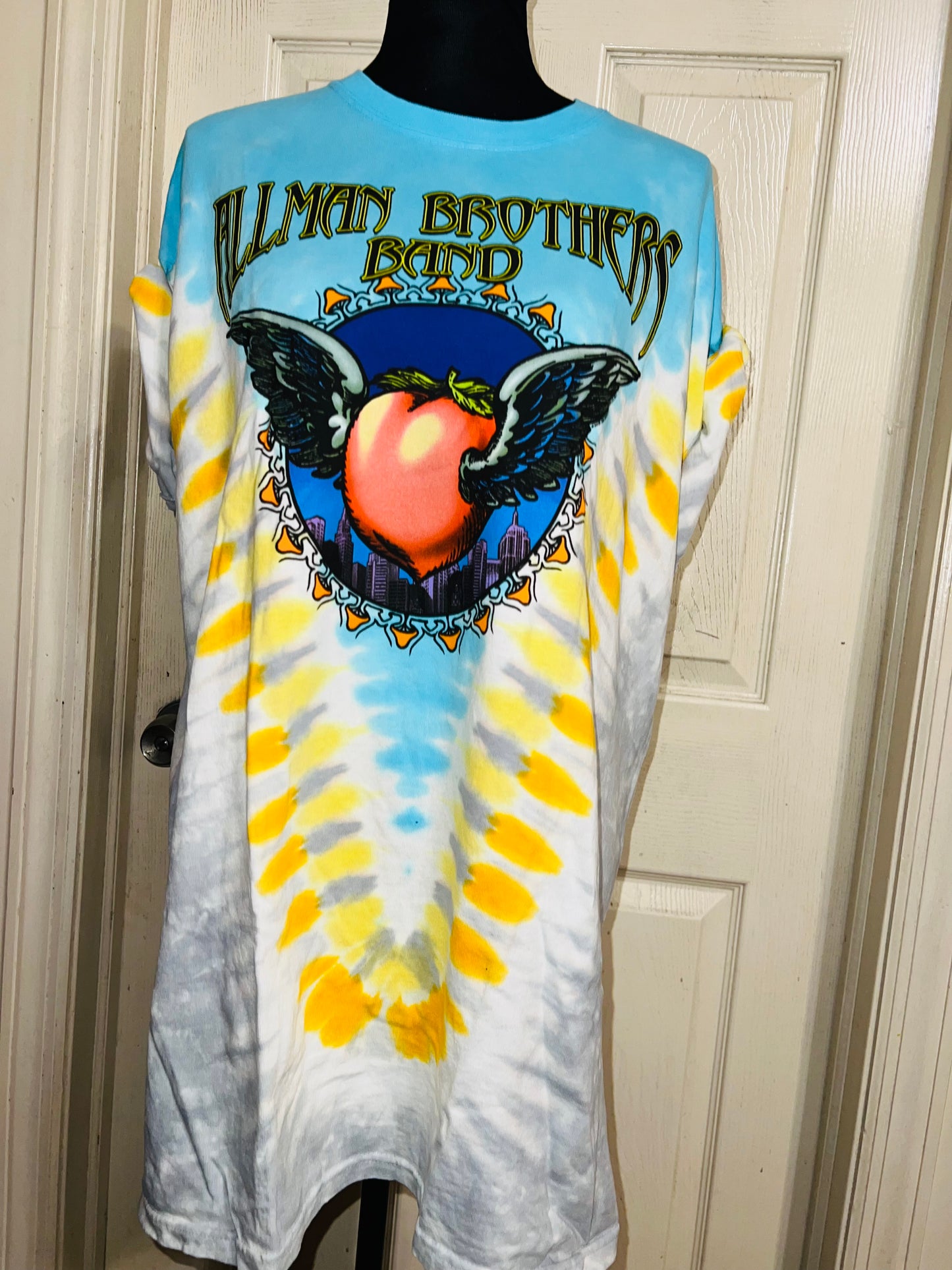 The Allman Brothers Band Double Sided Distressed Tee