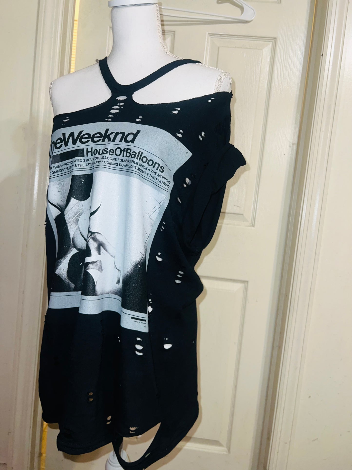 The Weeknd HOB Oversized Distressed Tee