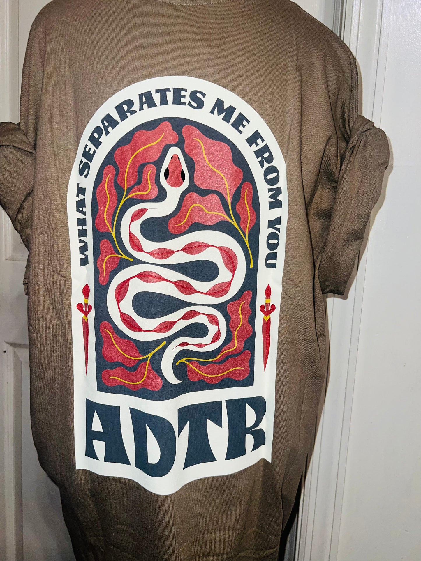 A Day to Remember Double Sided Oversized Tee