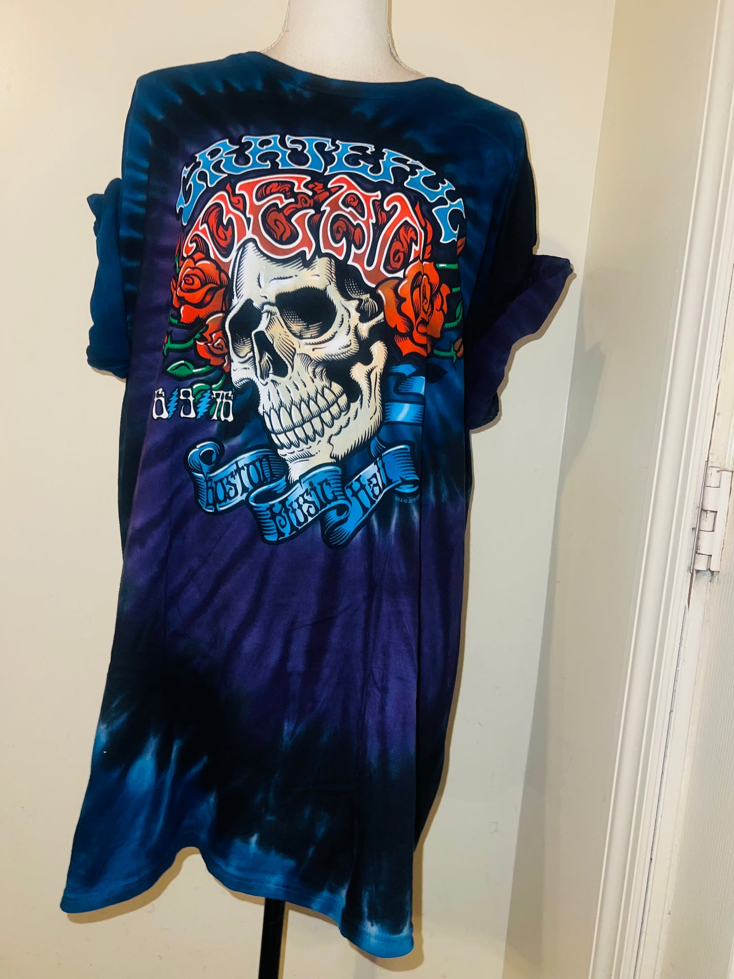 Grateful Dead Boston Oversized Distressed Tee