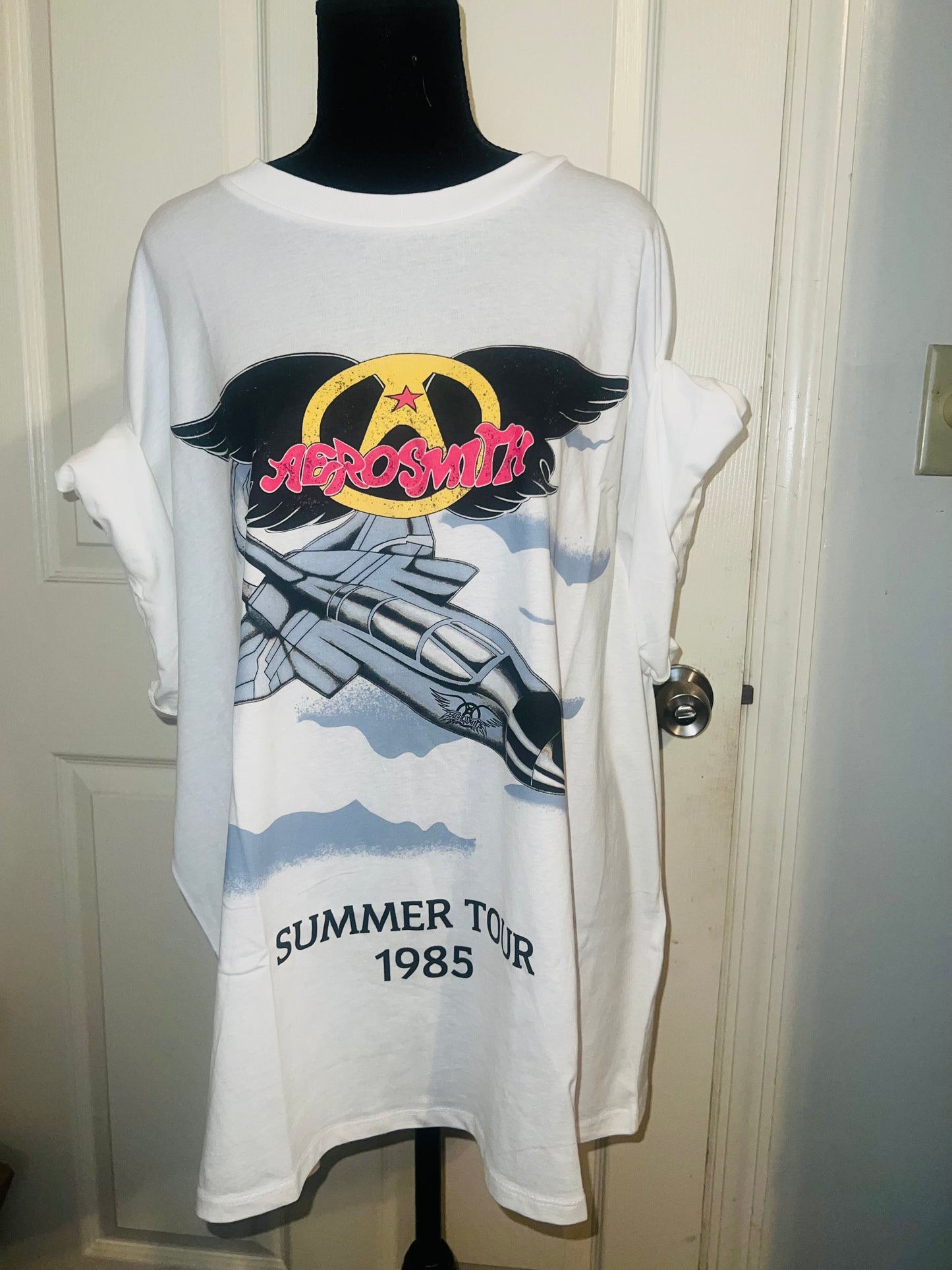 Aerosmith Double Sided Oversized Tee