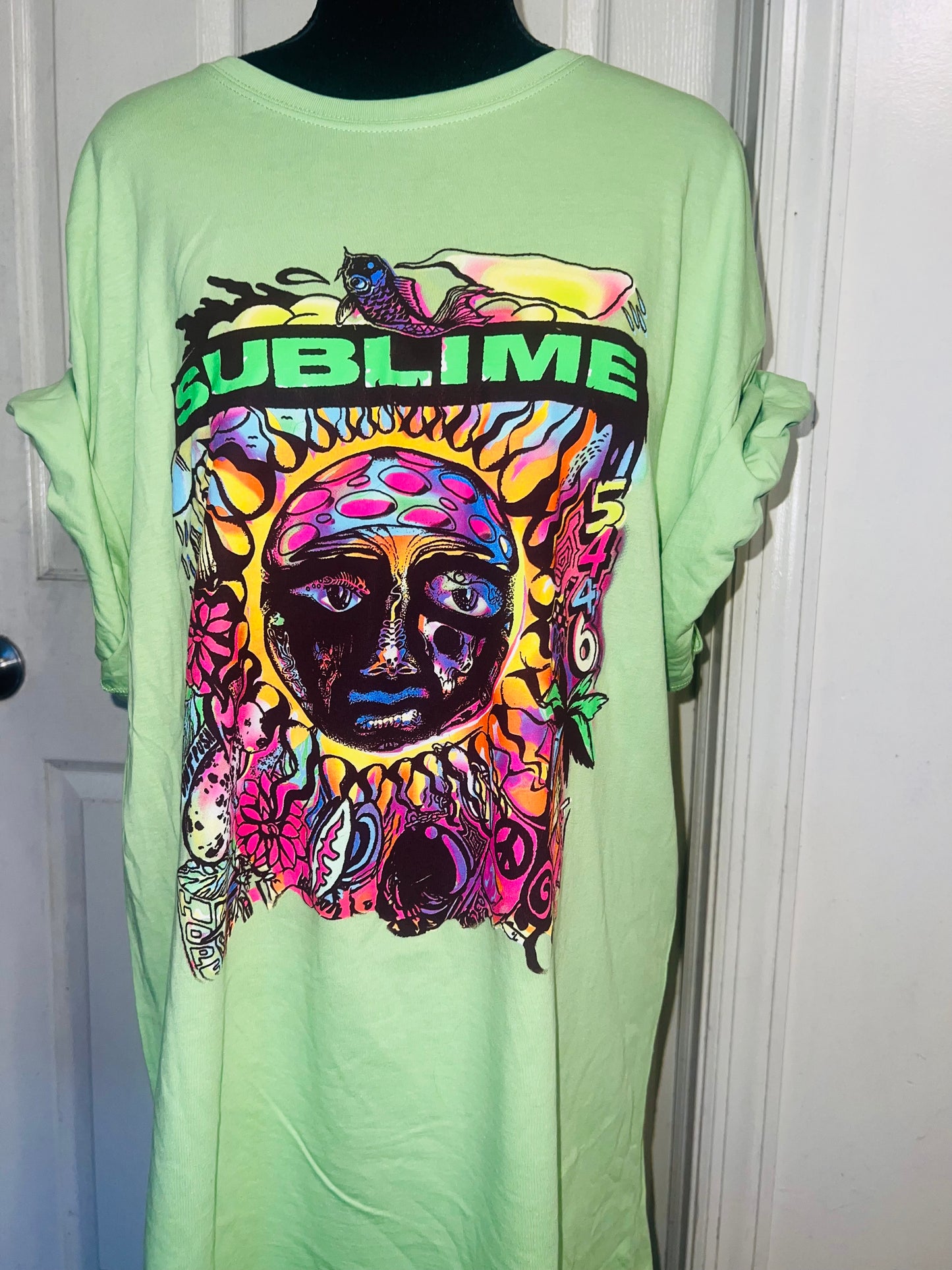 Sublime Oversized Distressed Tee