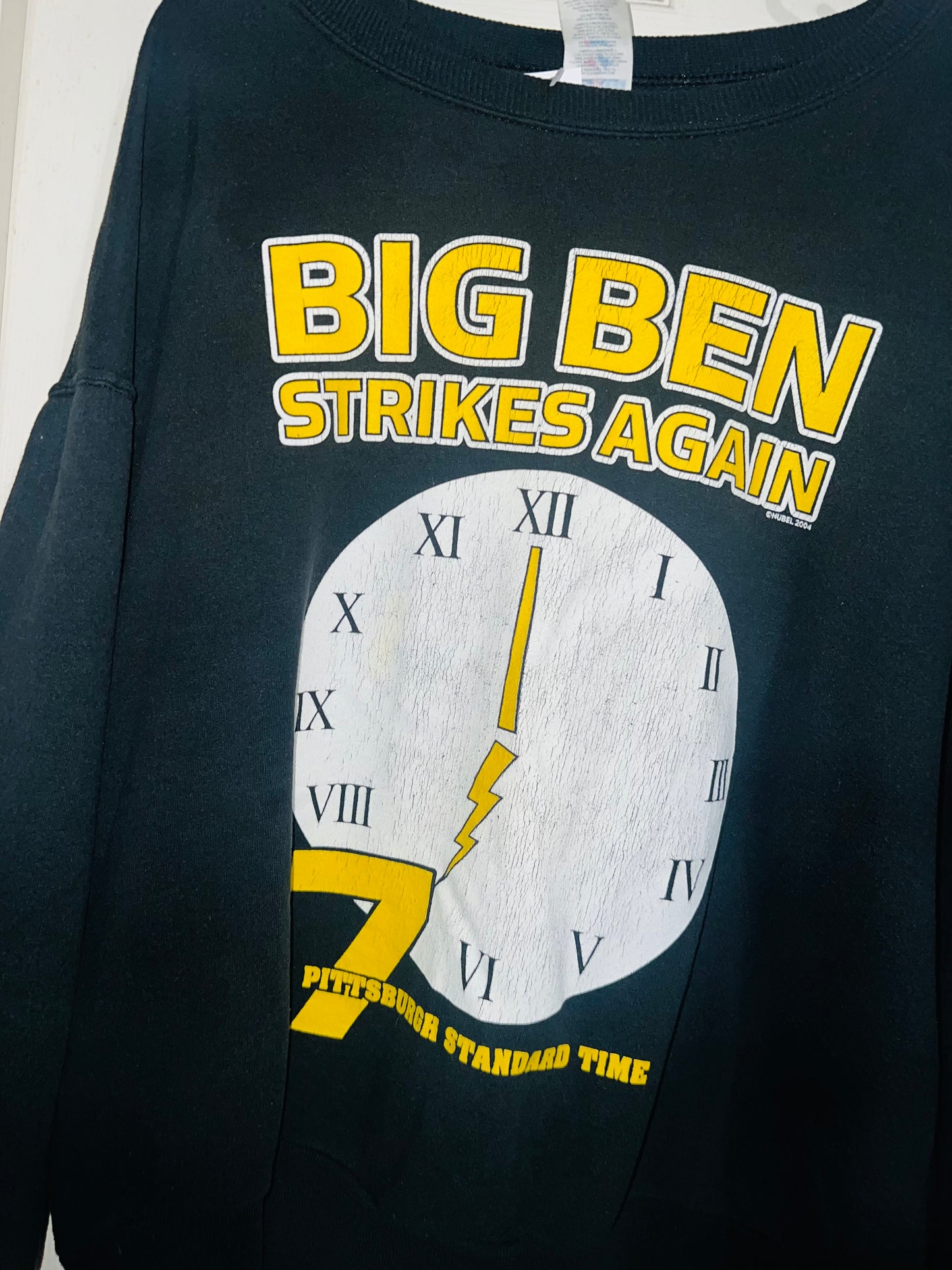 Pittsburgh Steelers Vintage Oversized Sweatshirt