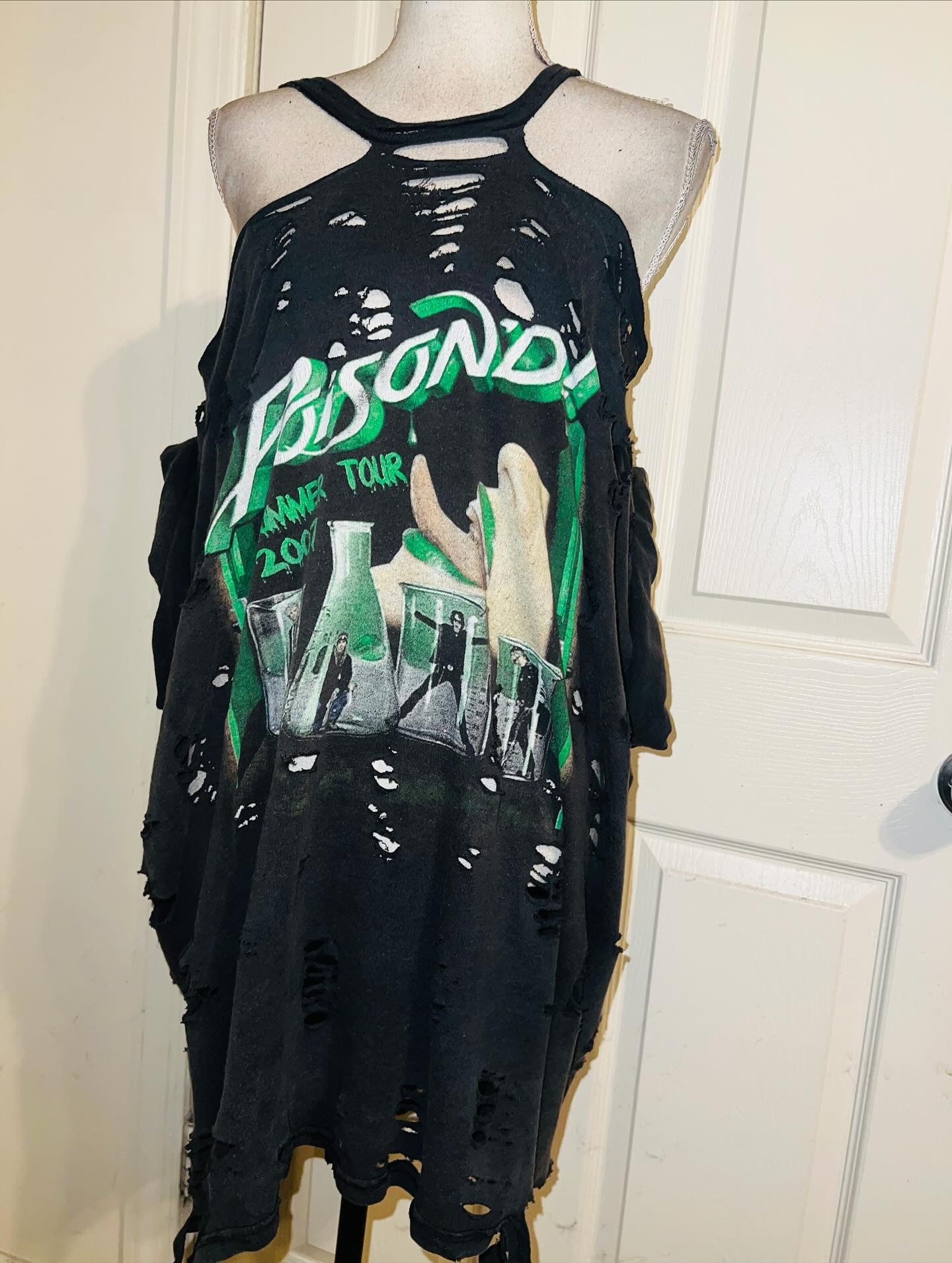 Poison Double Sided Distressed Vintage Tee
