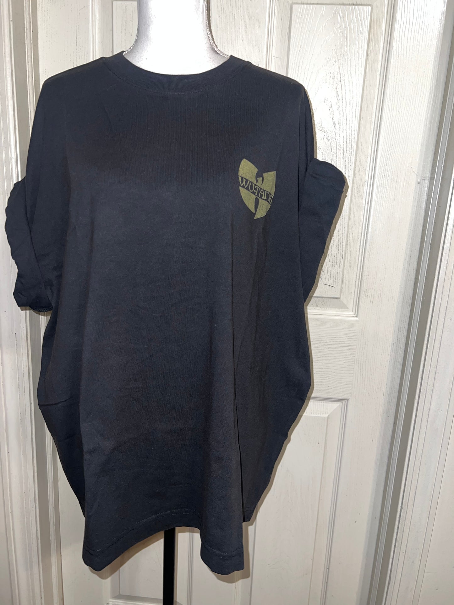Wu-Tang Clan Double Sided Oversized Distressed Tee