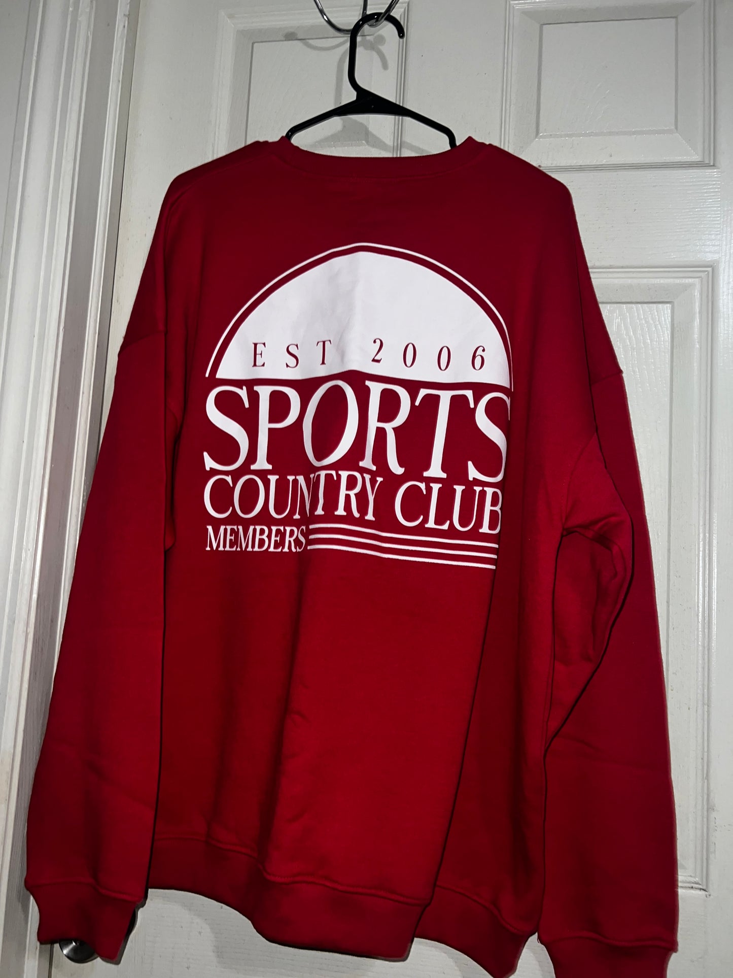 Sports Country Club Oversized Sweatshirt