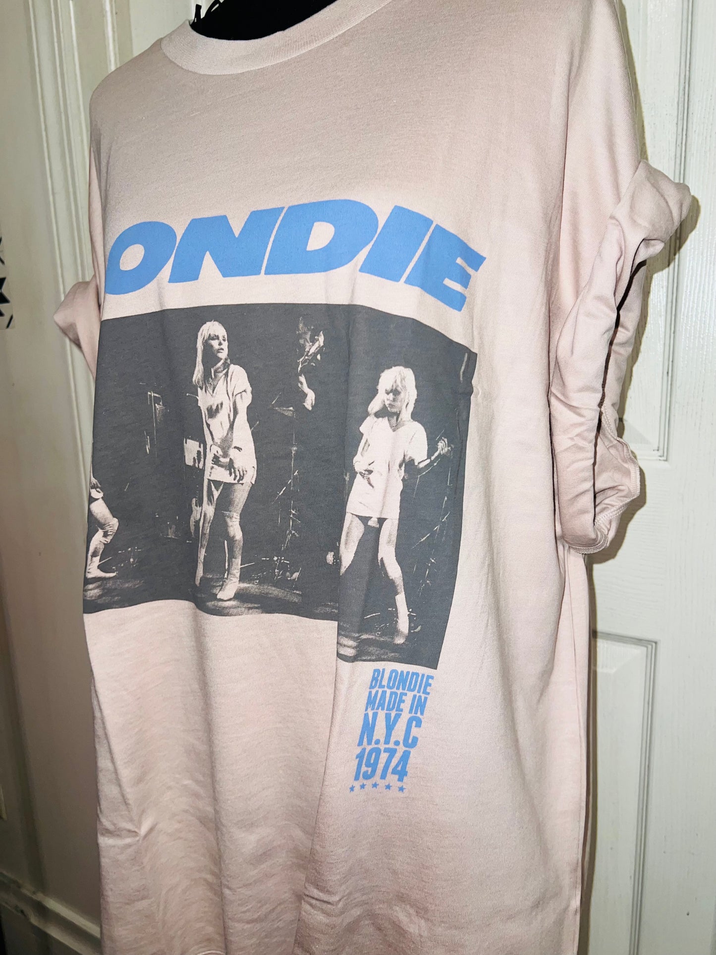 Blondie Oversized Distressed Tee