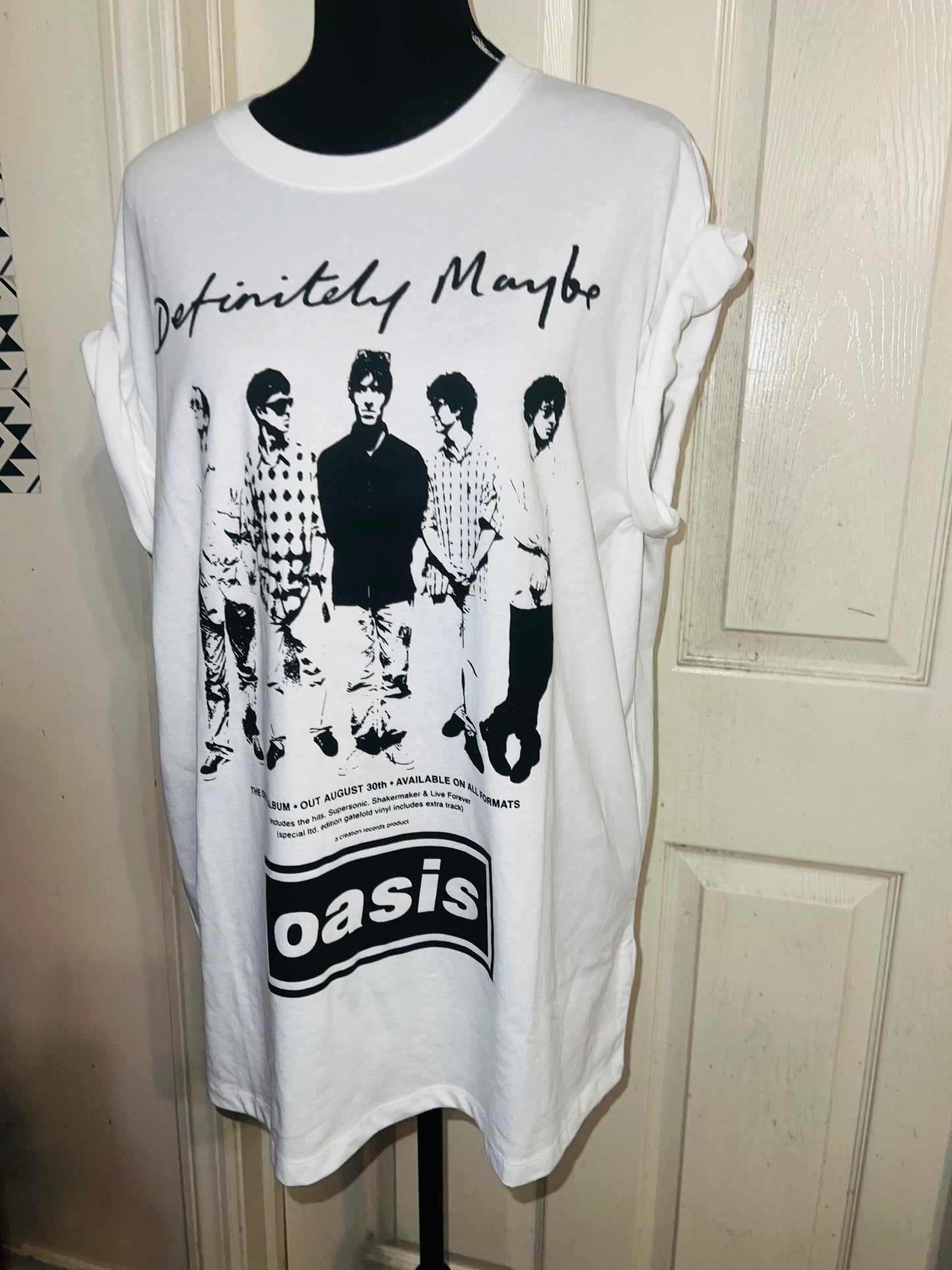 Oasis Oversized Distressed Tee