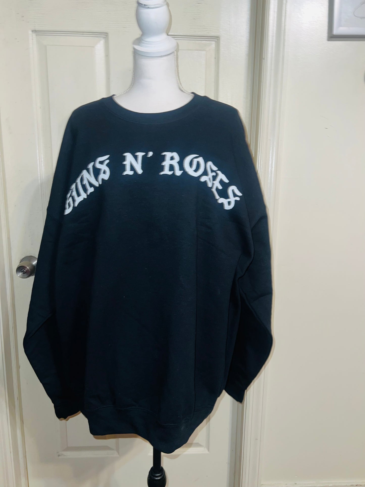 Guns N’ Roses Double Sided Oversized Distressed Tee