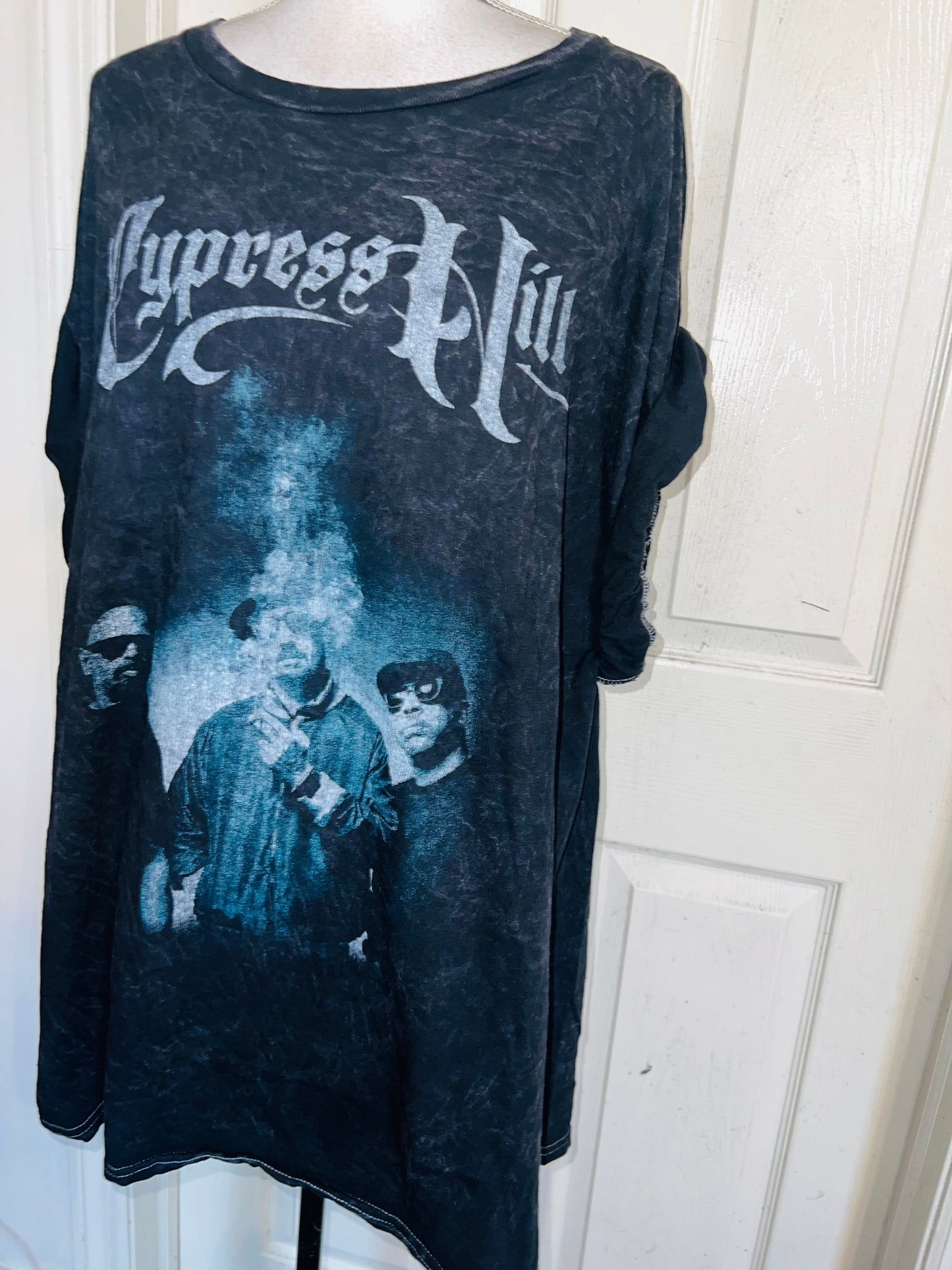 Cypress Hill Double Sided Oversized Distressed Tee