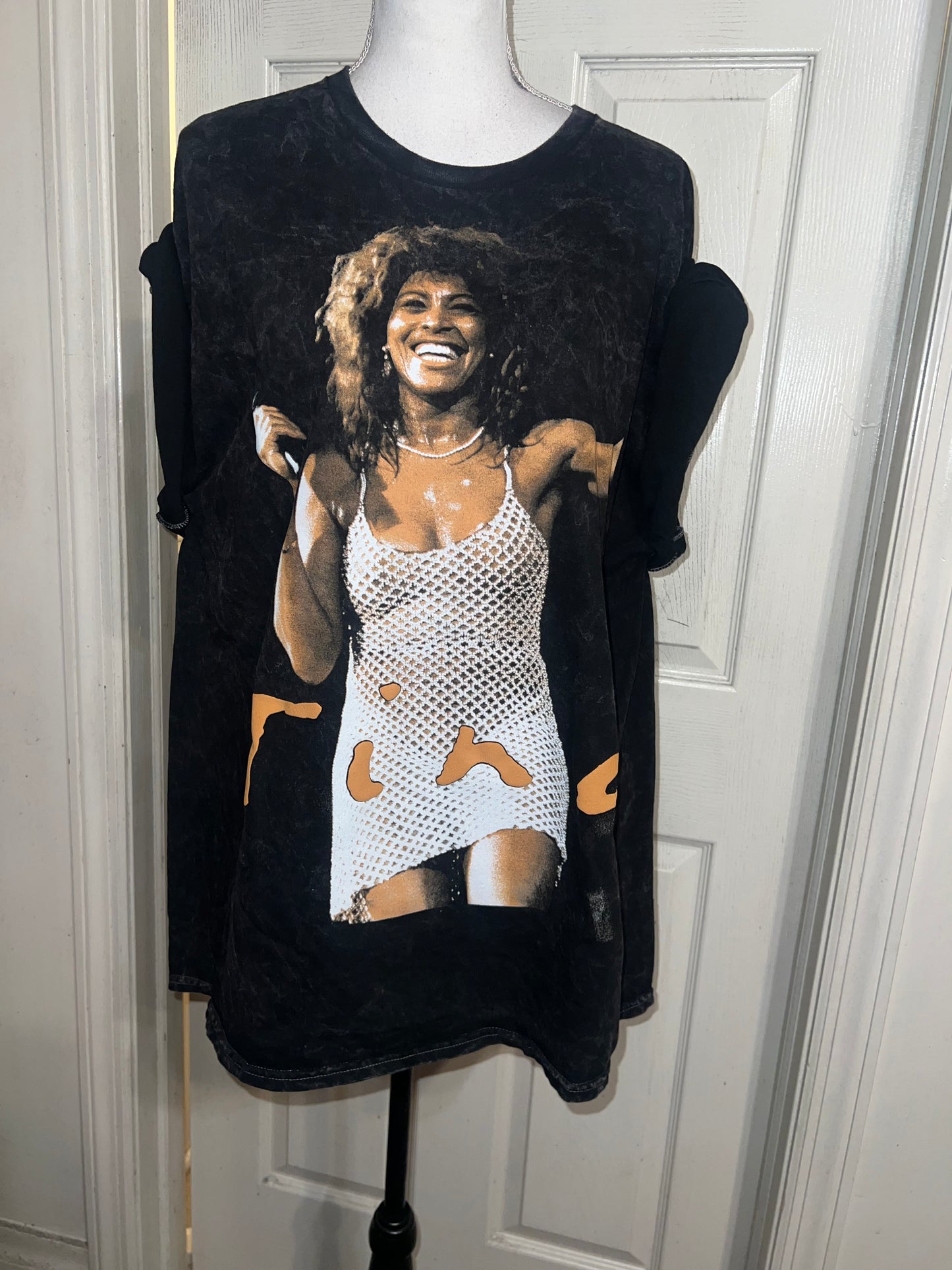 Tina Turner Oversized Distressed Tee