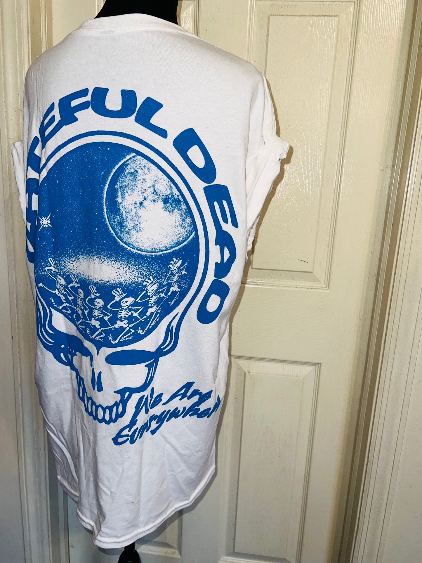 Grateful Dead Double Sided Oversized Distressed Tee