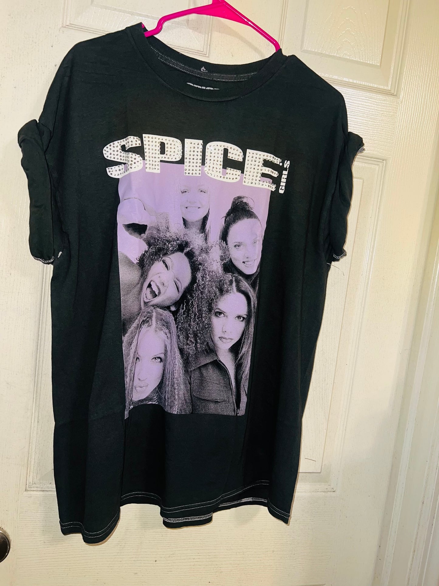 The Spice Girls Oversized Distressed Tee