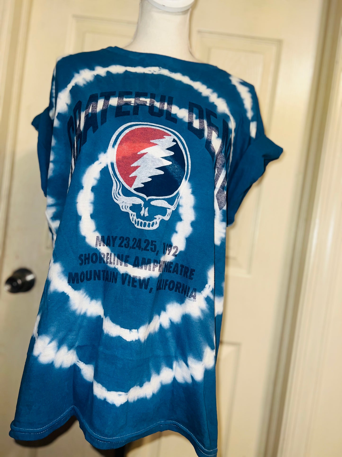Grateful Dead Oversized Distressed Tee
