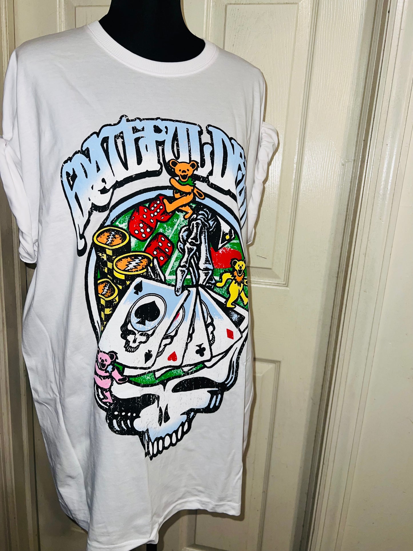 Grateful Dead Oversized Distressed Tee