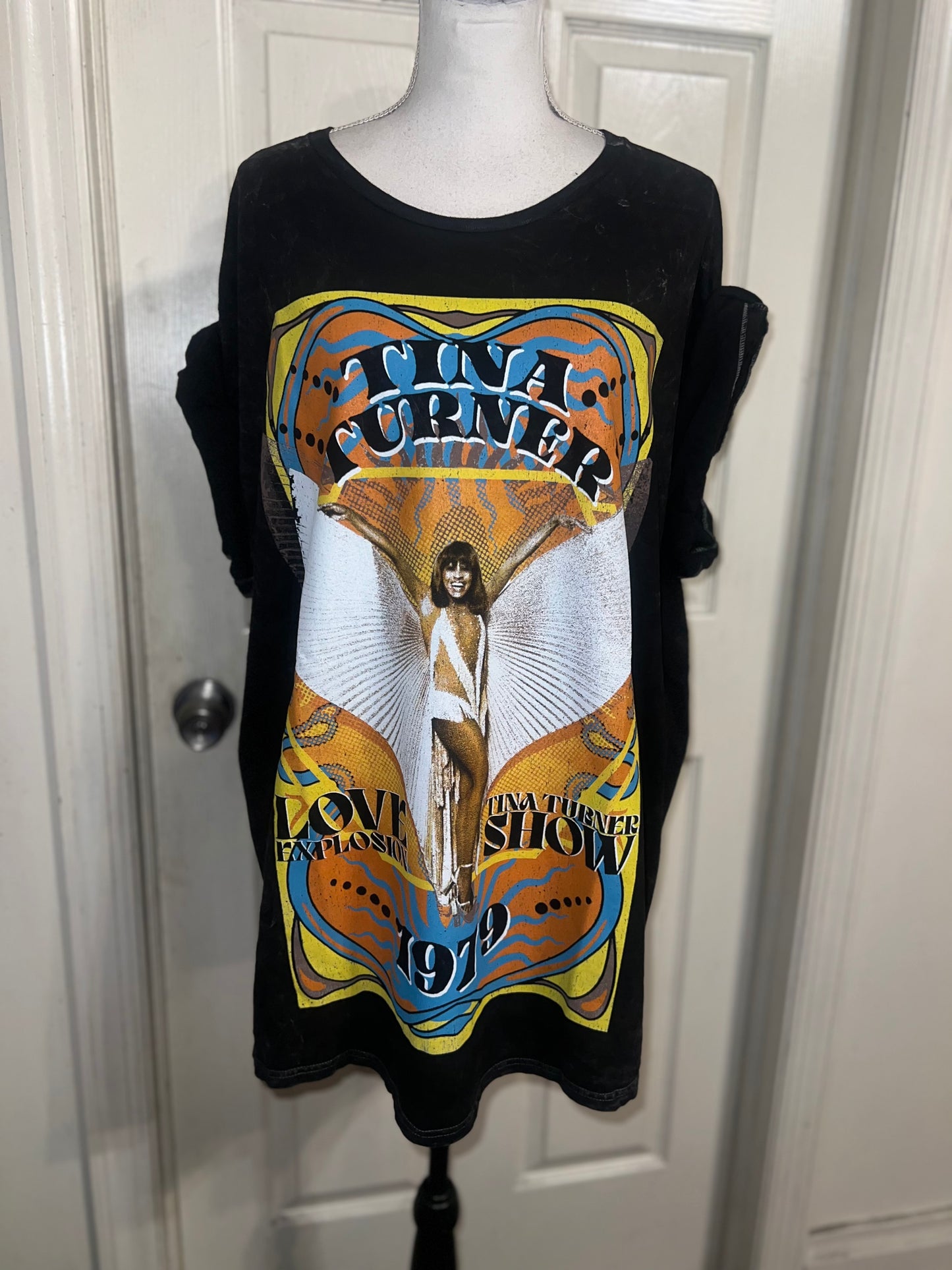 Tina Turner Oversized Distressed Tee