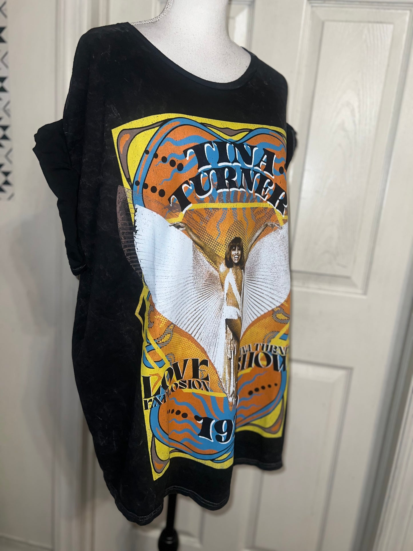 Tina Turner Oversized Distressed Tee
