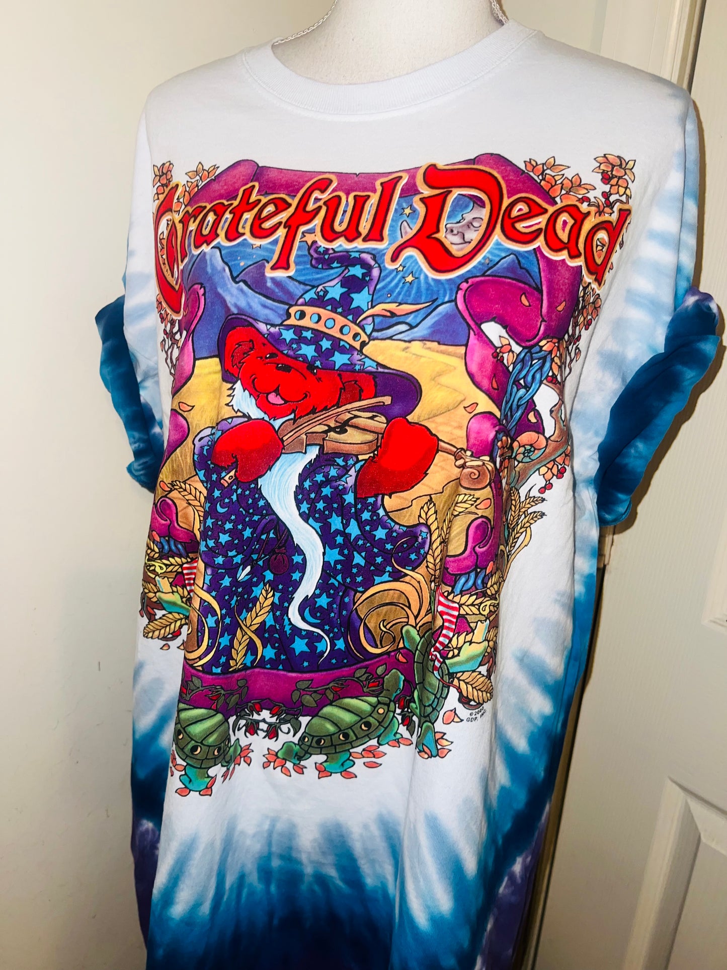 Grateful Dead Terrapin Moon Double Sided Distressed Tee