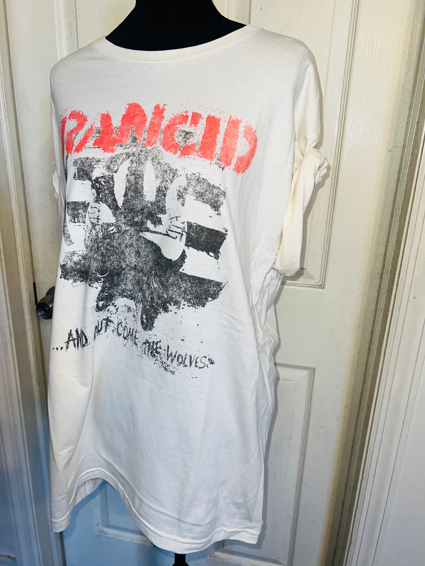 Rancid Oversized Distressed Tee