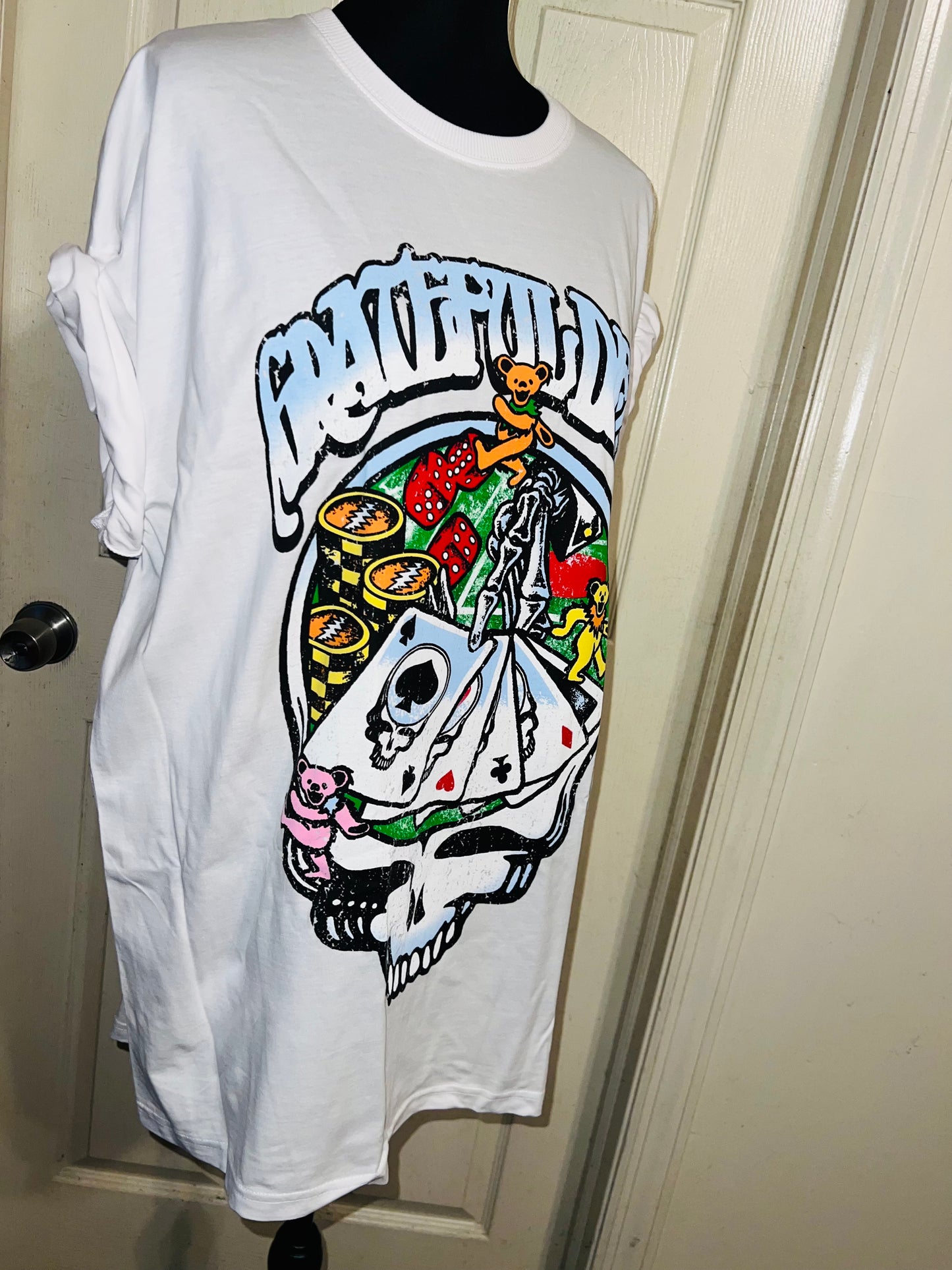 Grateful Dead Oversized Distressed Tee