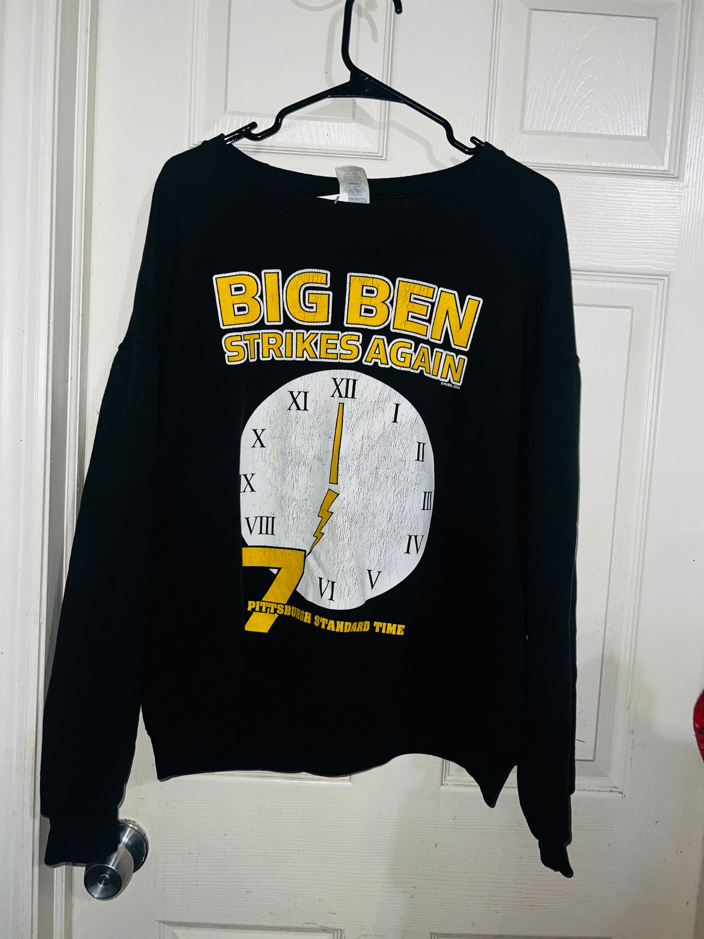 Pittsburgh Steelers Vintage Oversized Sweatshirt