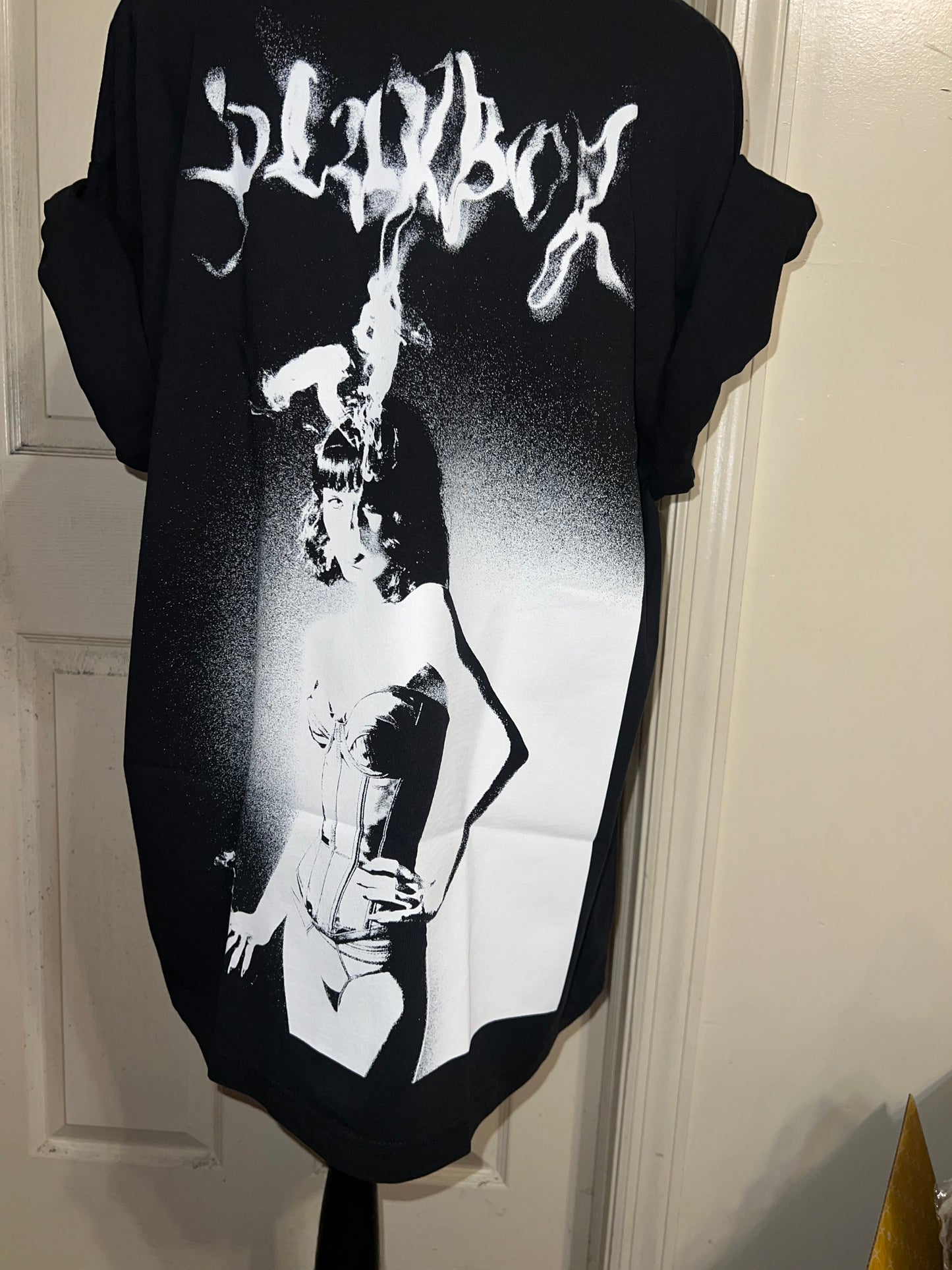 Playboy Double Sided Oversized Distressed T-Shirt