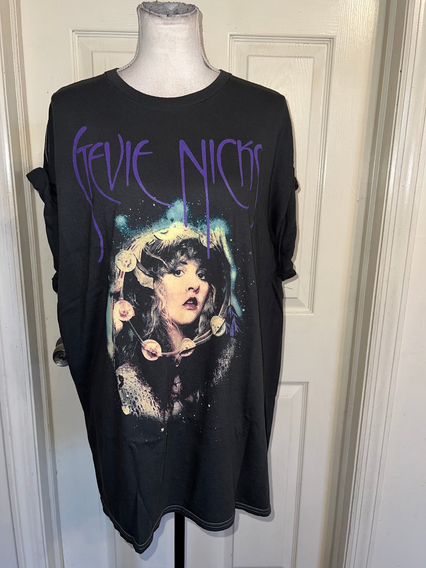 Stevie Nicks Oversized Distressed Tee