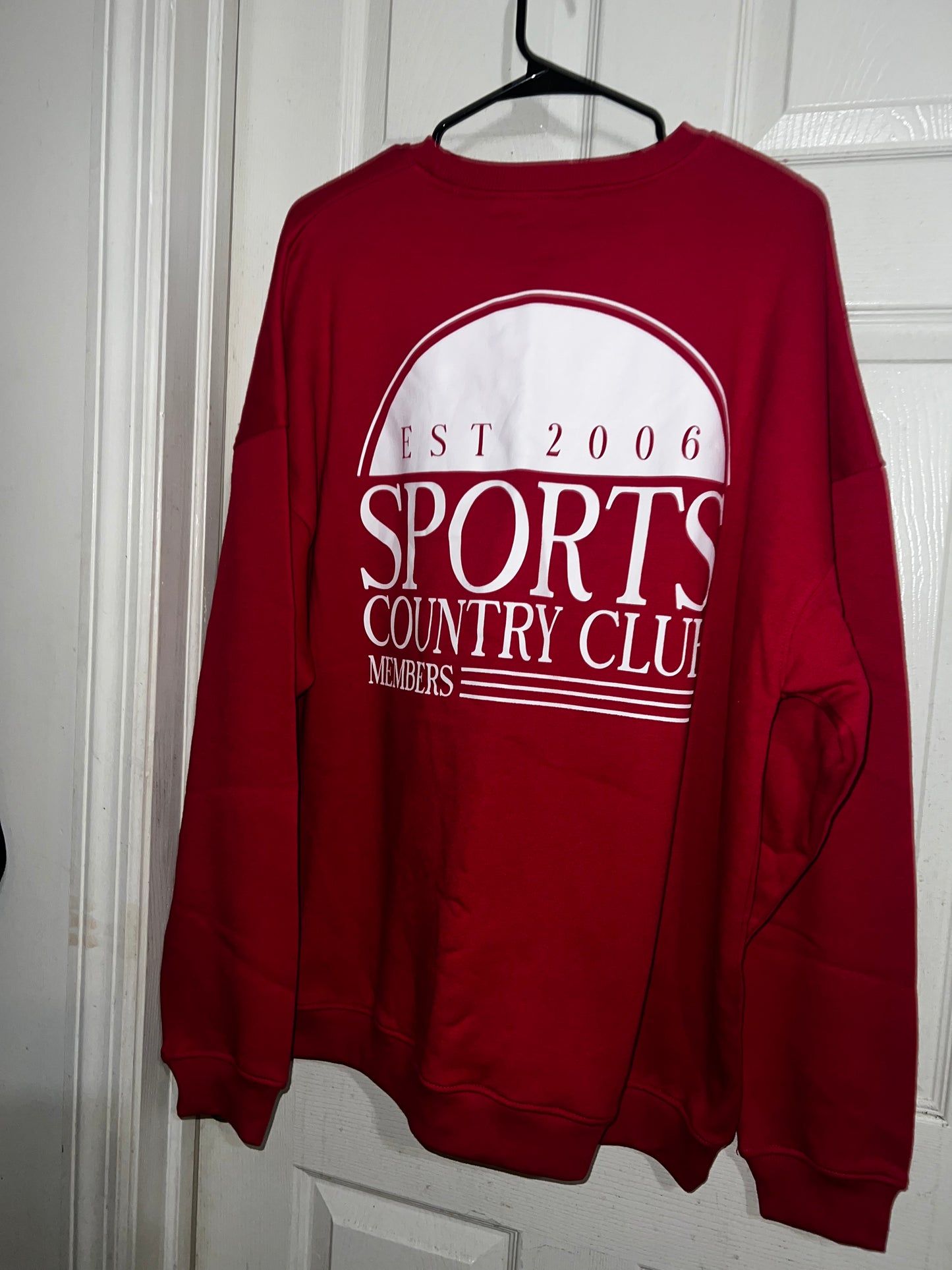 Sports Country Club Oversized Sweatshirt