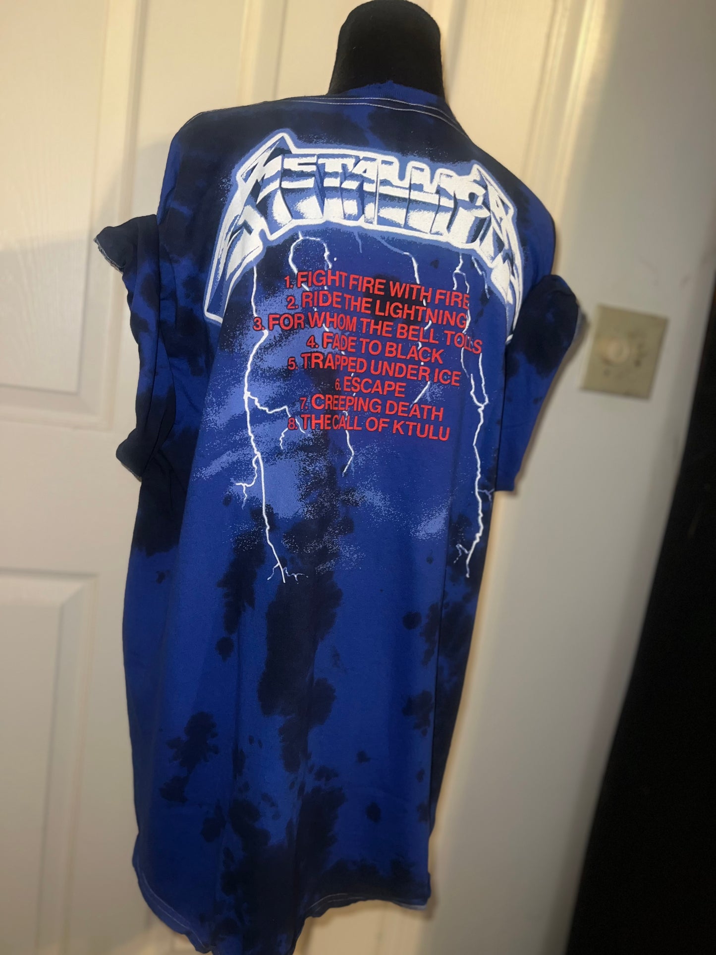 Metallica Double Sided Oversized Tee