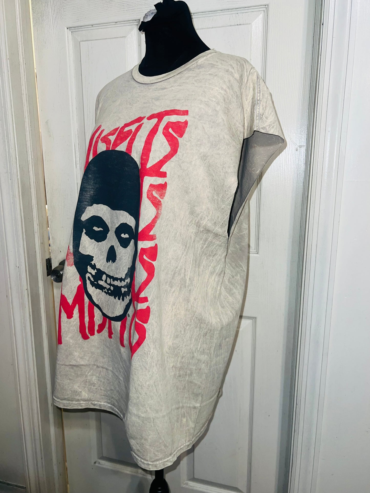 Misfits Oversized Distressed Muscle Tank