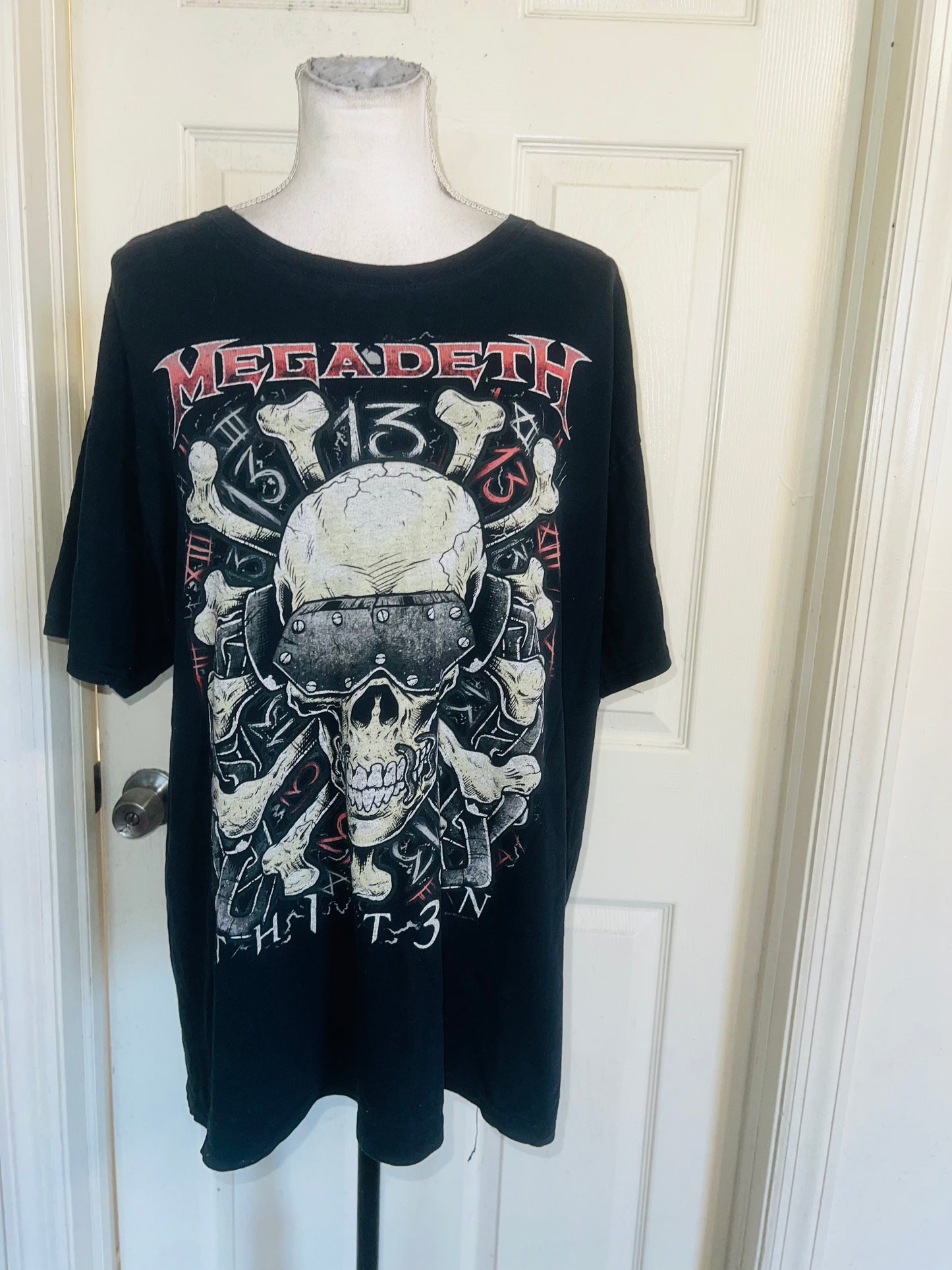 Megadeath American Vintage Oversized Distressed Tee