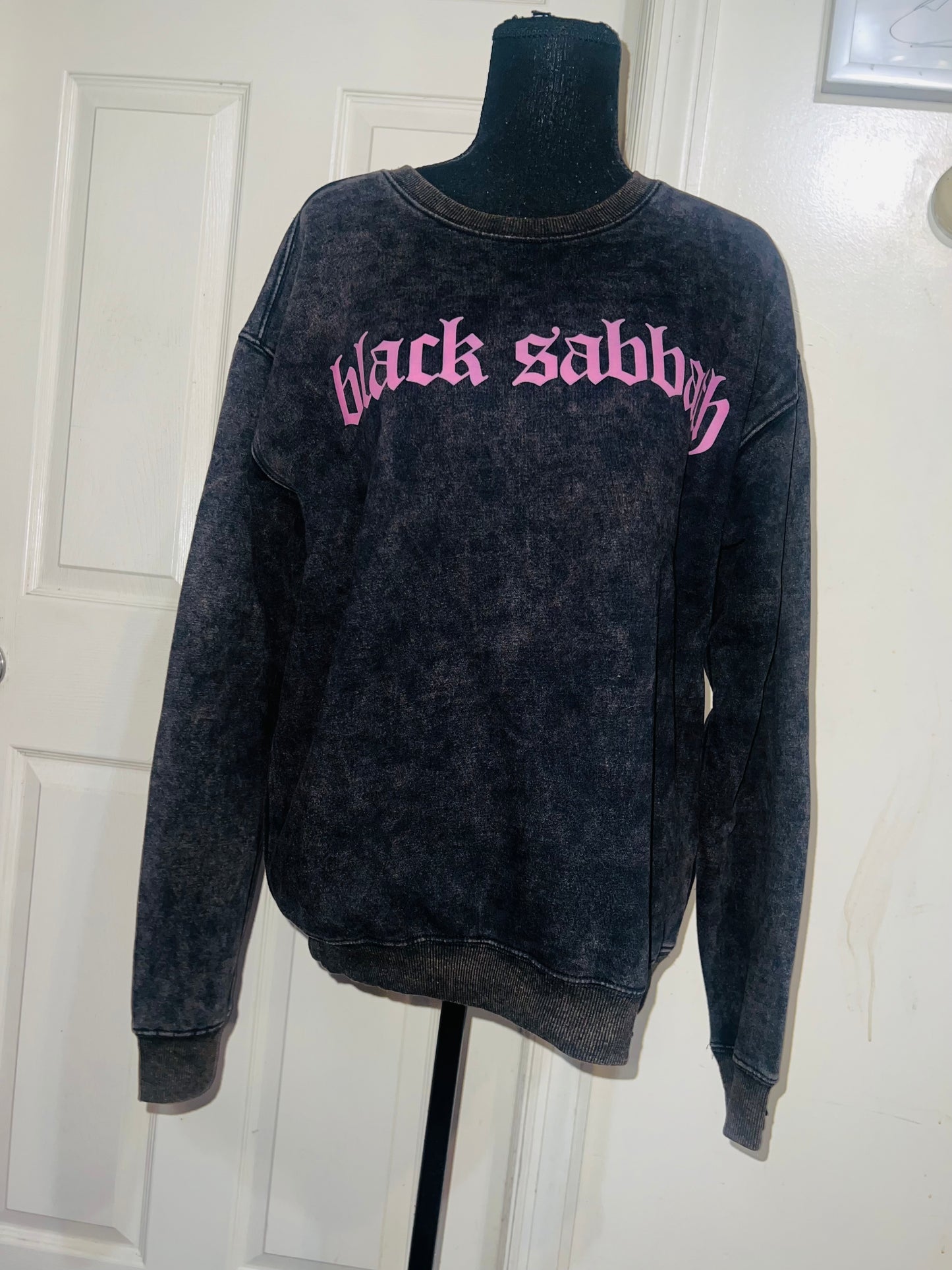 Black Sabbath Double Sided Oversized Sweatshirt