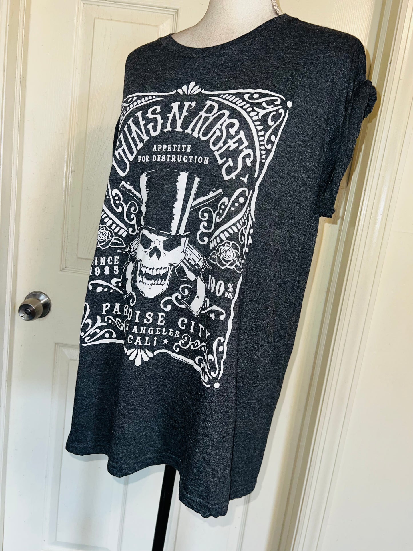 Guns N’ Roses Oversized Distressed Tee