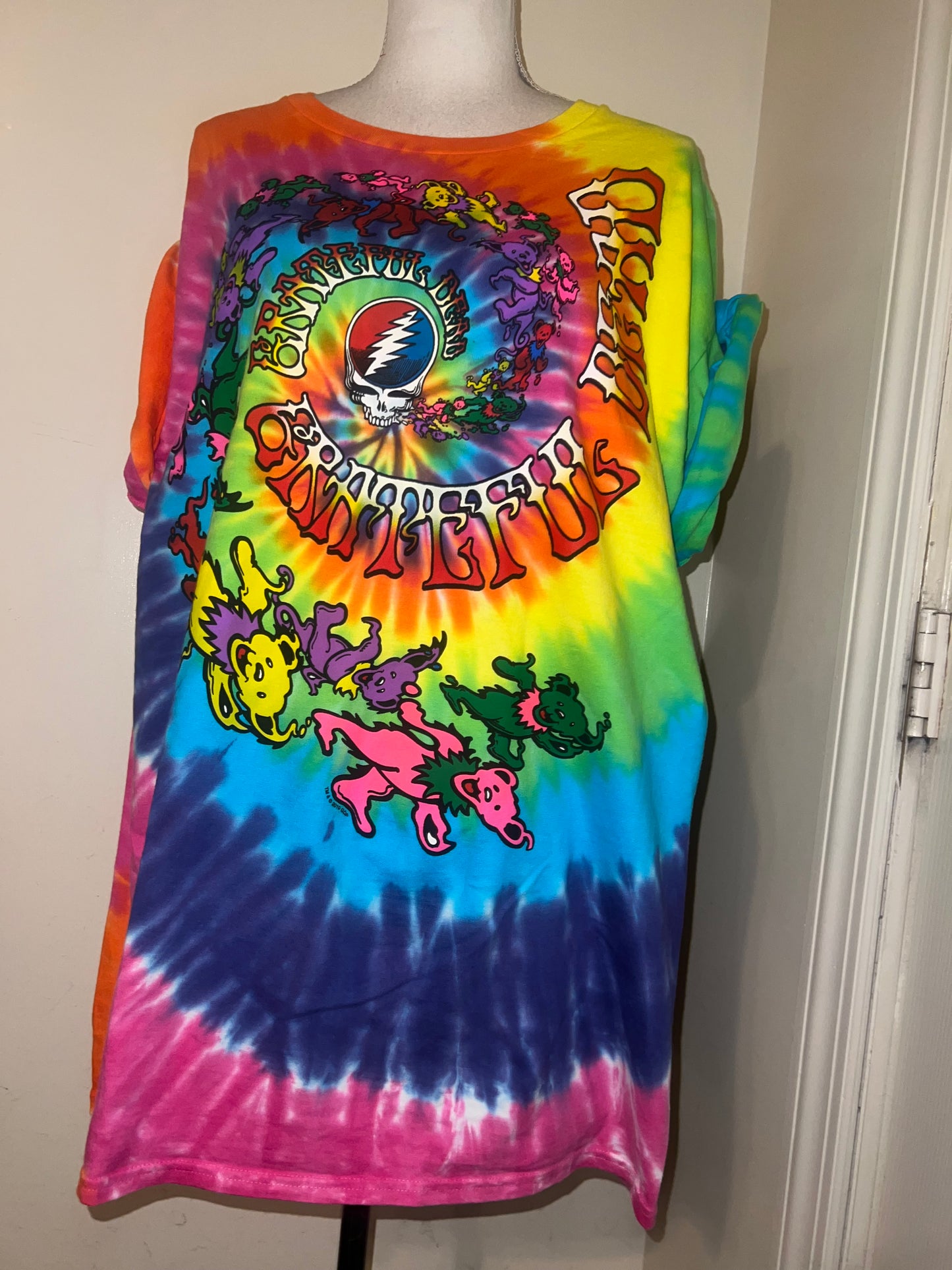 Grateful Dead Oversized Distressed Tee