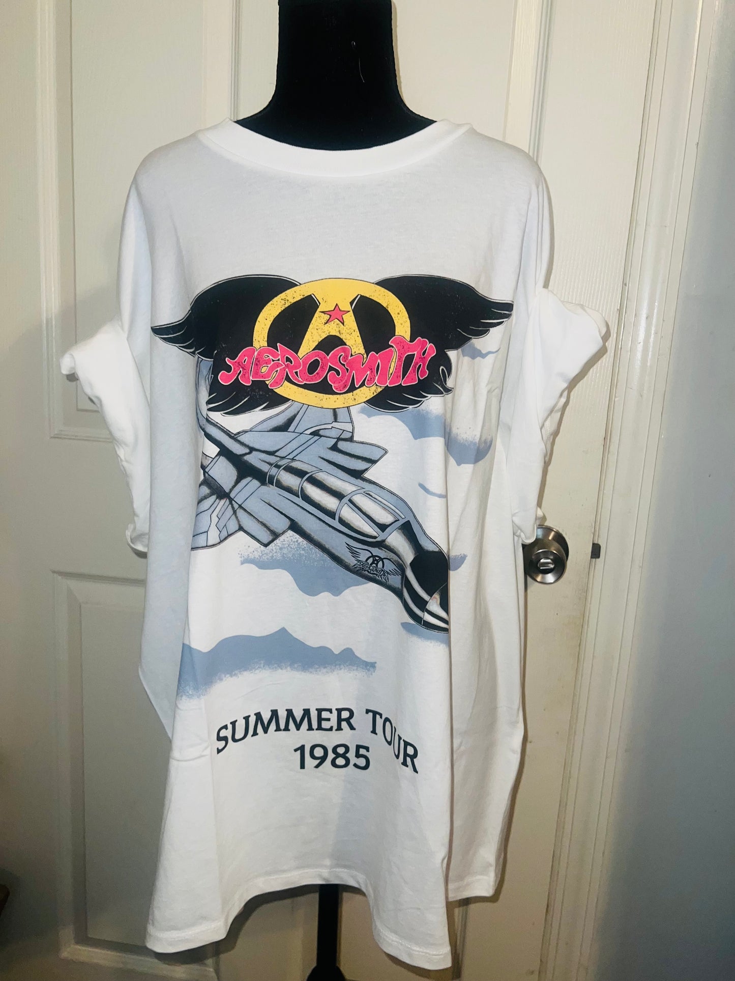 Aerosmith Double Sided Oversized Tee