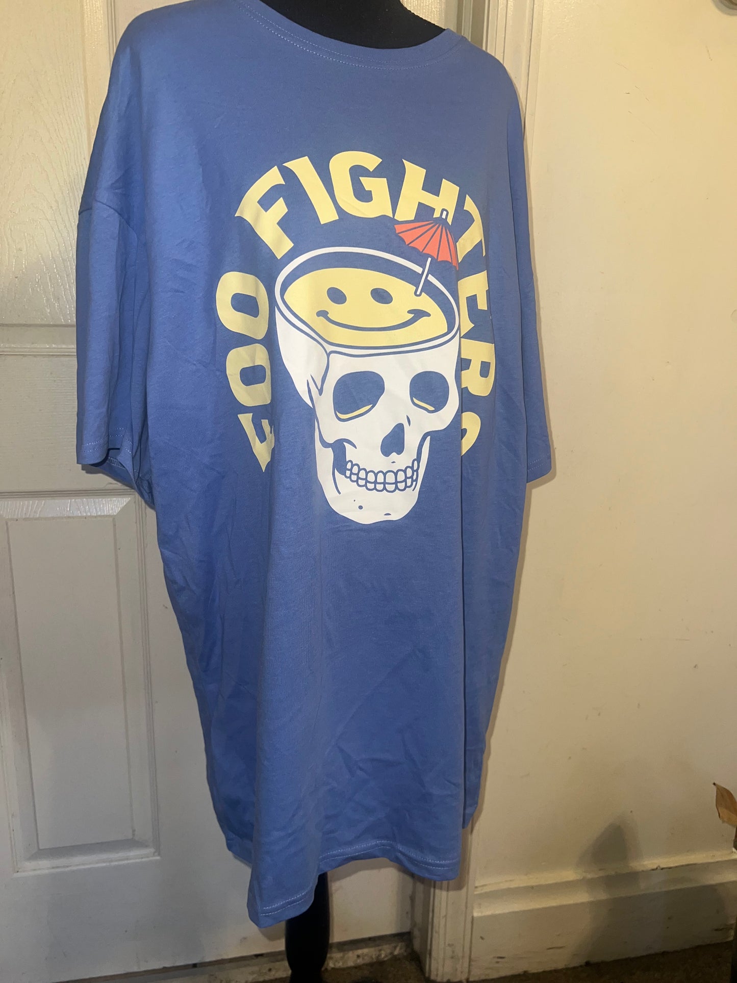 Foo Fighters Oversized Distressed Tee