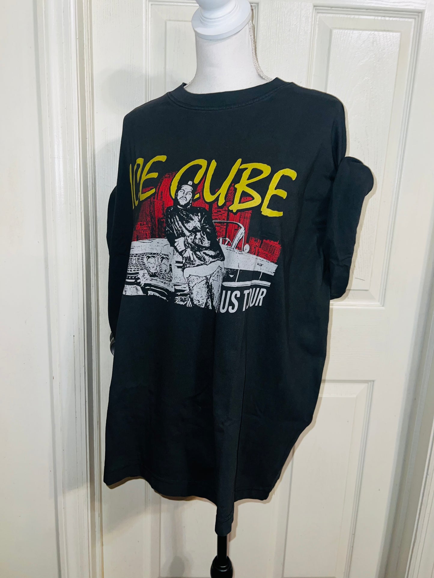 Ice Cube Double Sided Oversized Distressed Tee