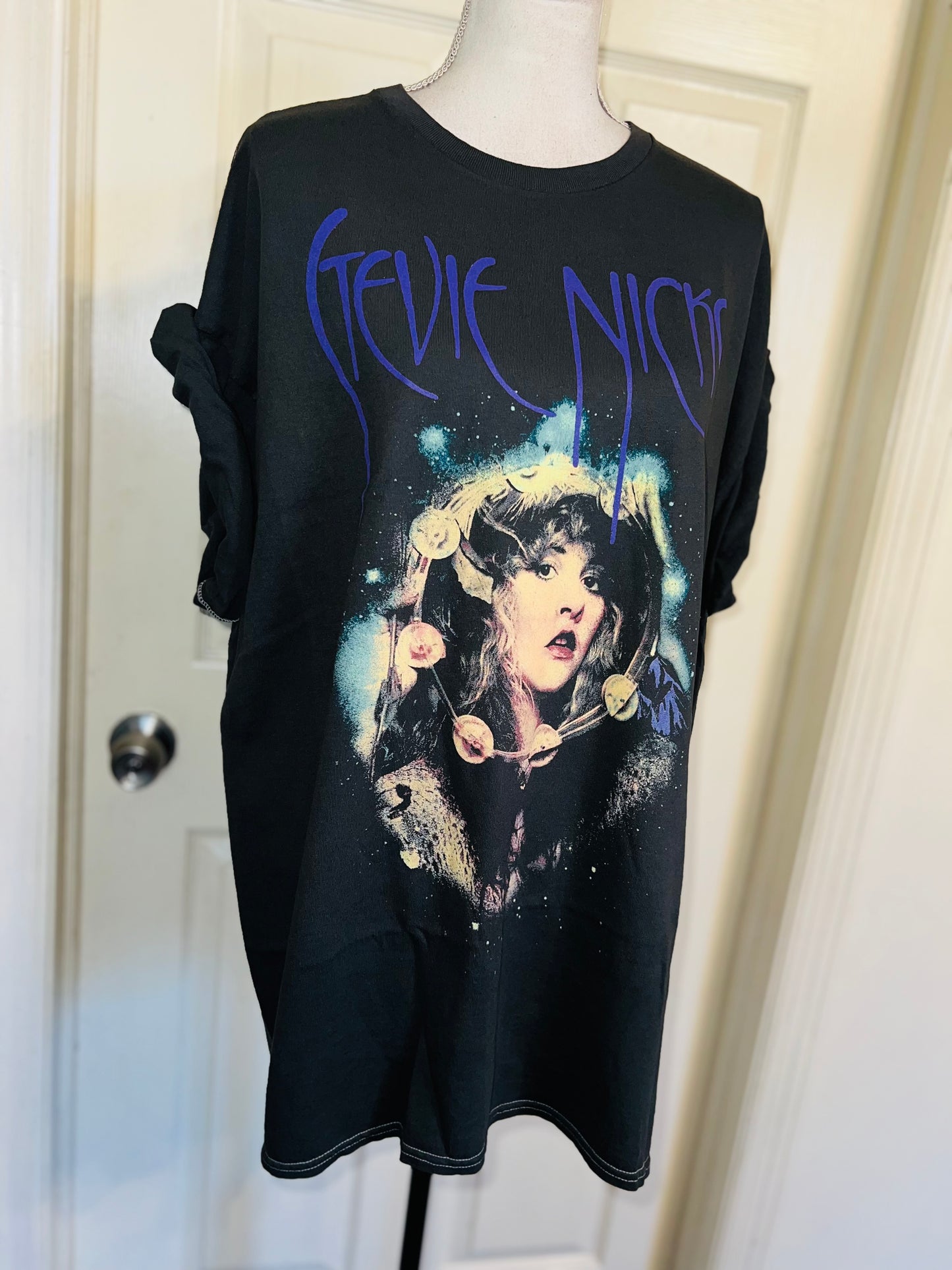 Stevie Nicks Oversized Distressed Tee