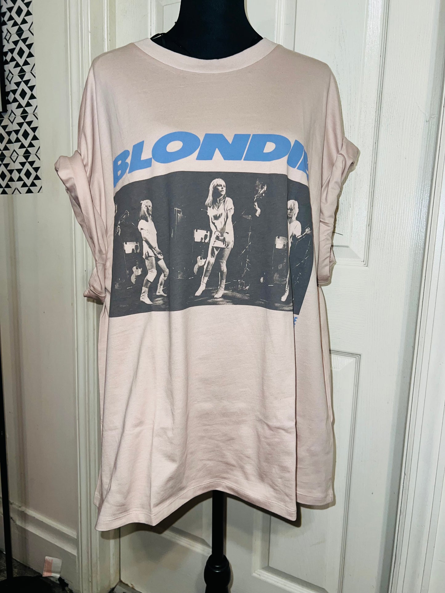 Blondie Oversized Distressed Tee