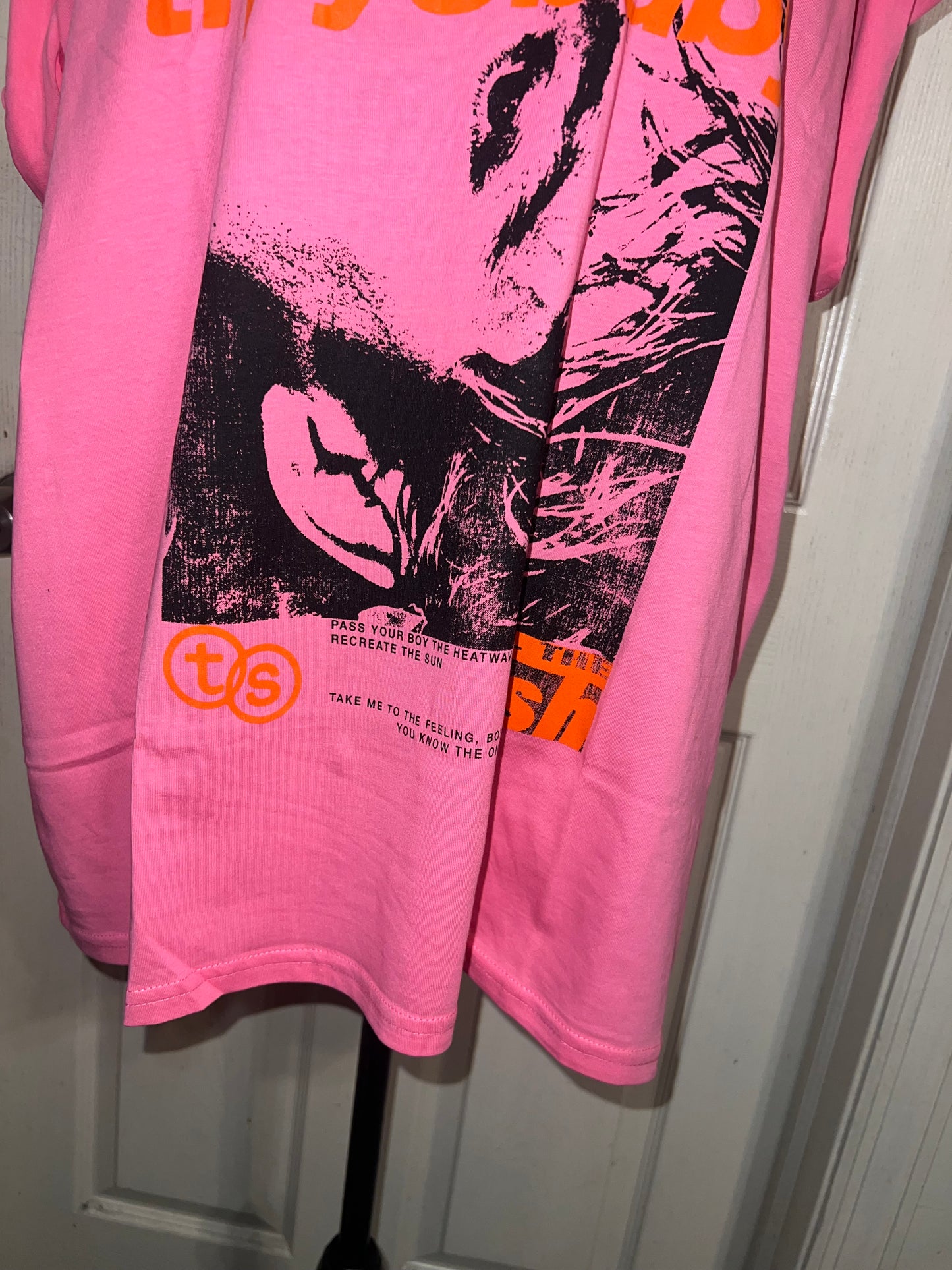 Troye Sivan Oversized Distressed Tee